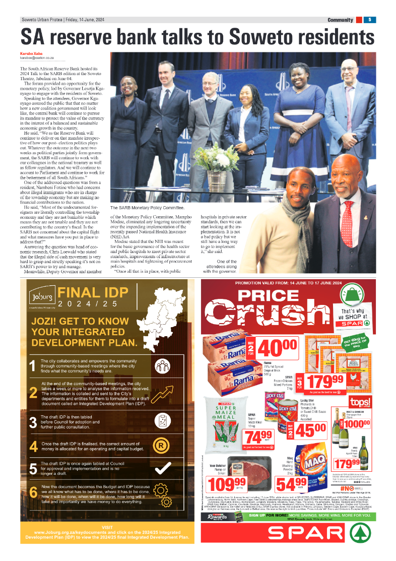 Protea: 14 June 2024 page 5