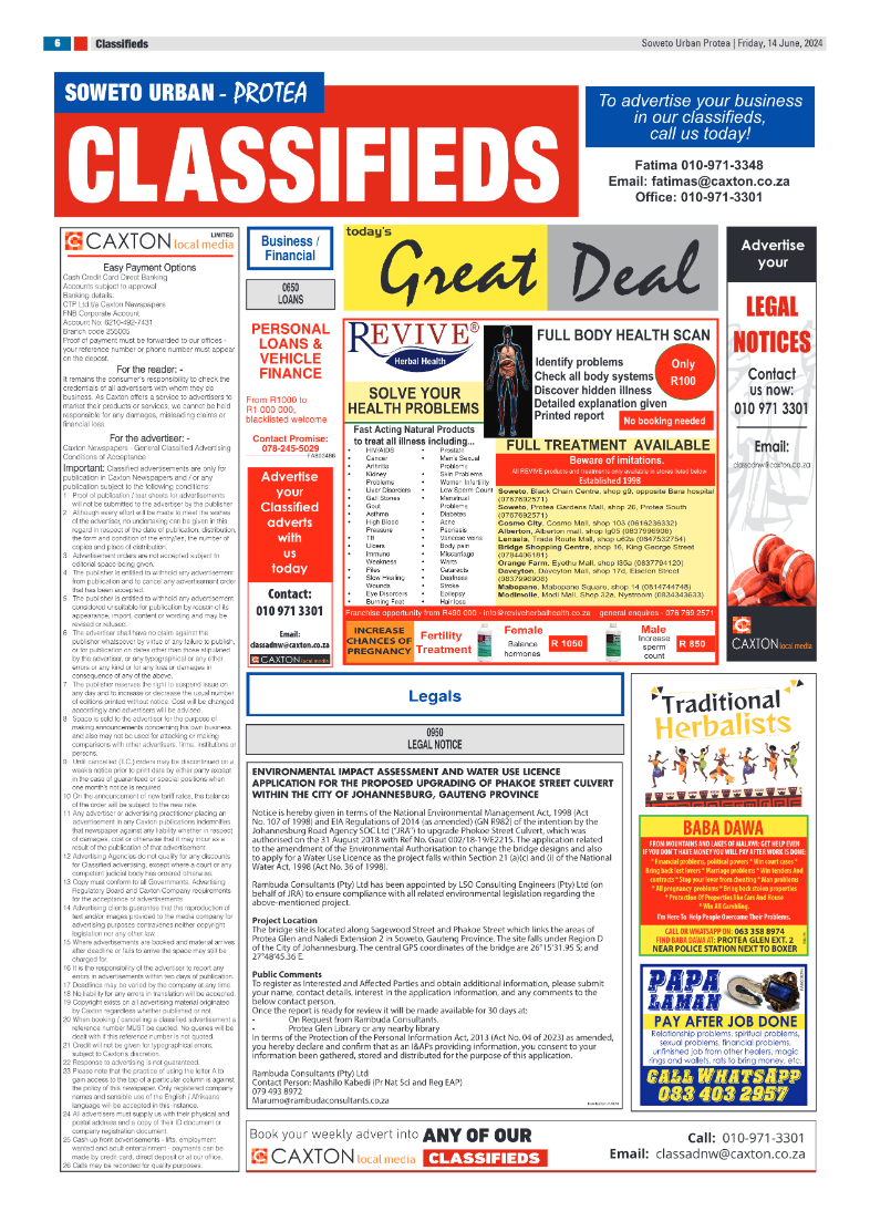 Protea: 14 June 2024 page 6