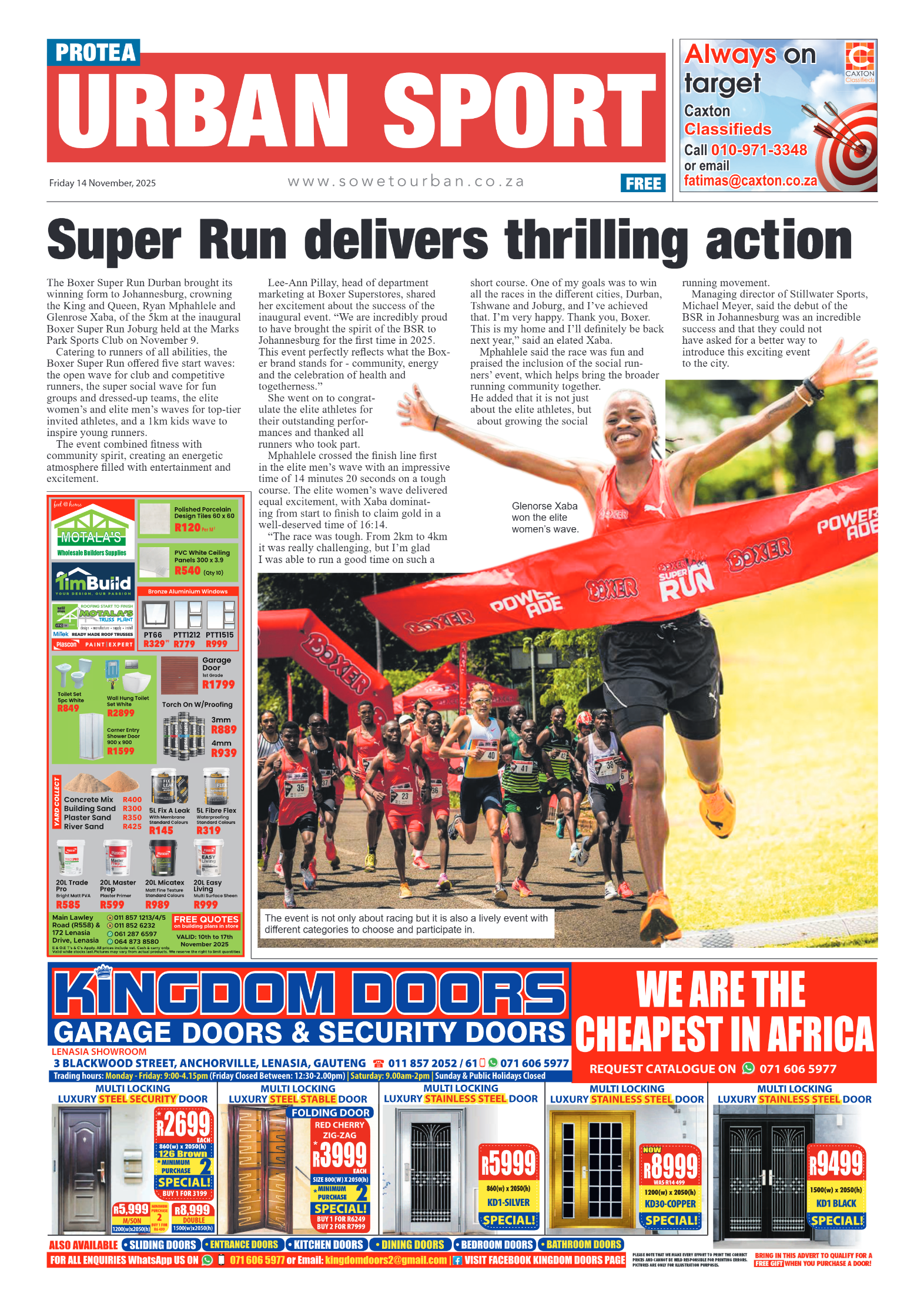 Protea: 14 November 2025 page 8