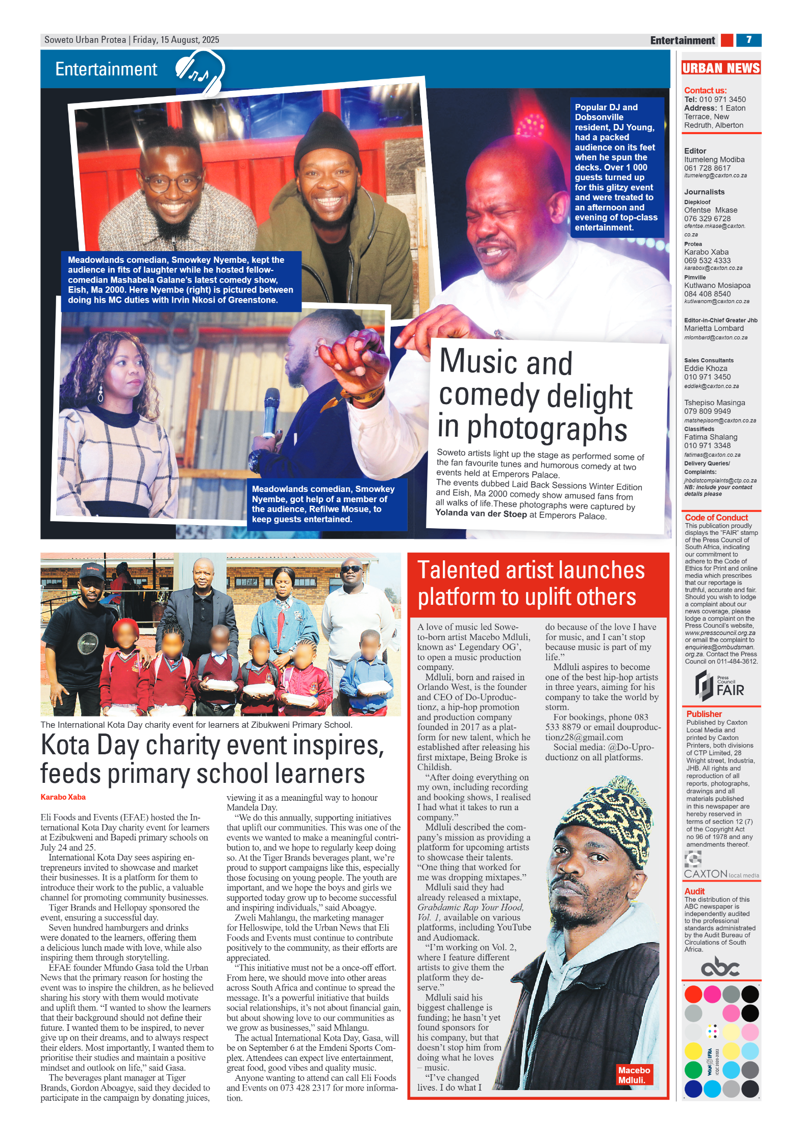 Protea: 15 August 2025 page 7