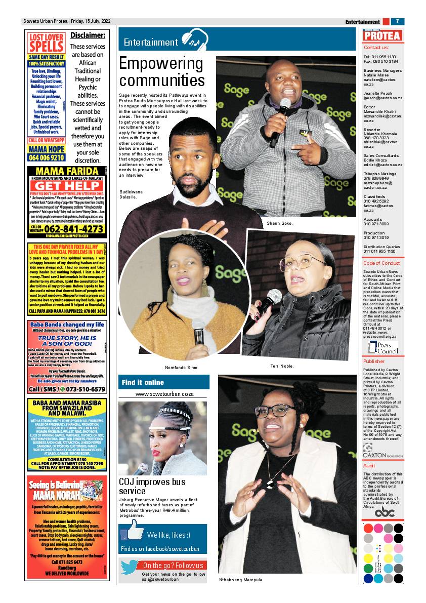 Protea 15 July 2022 page 7
