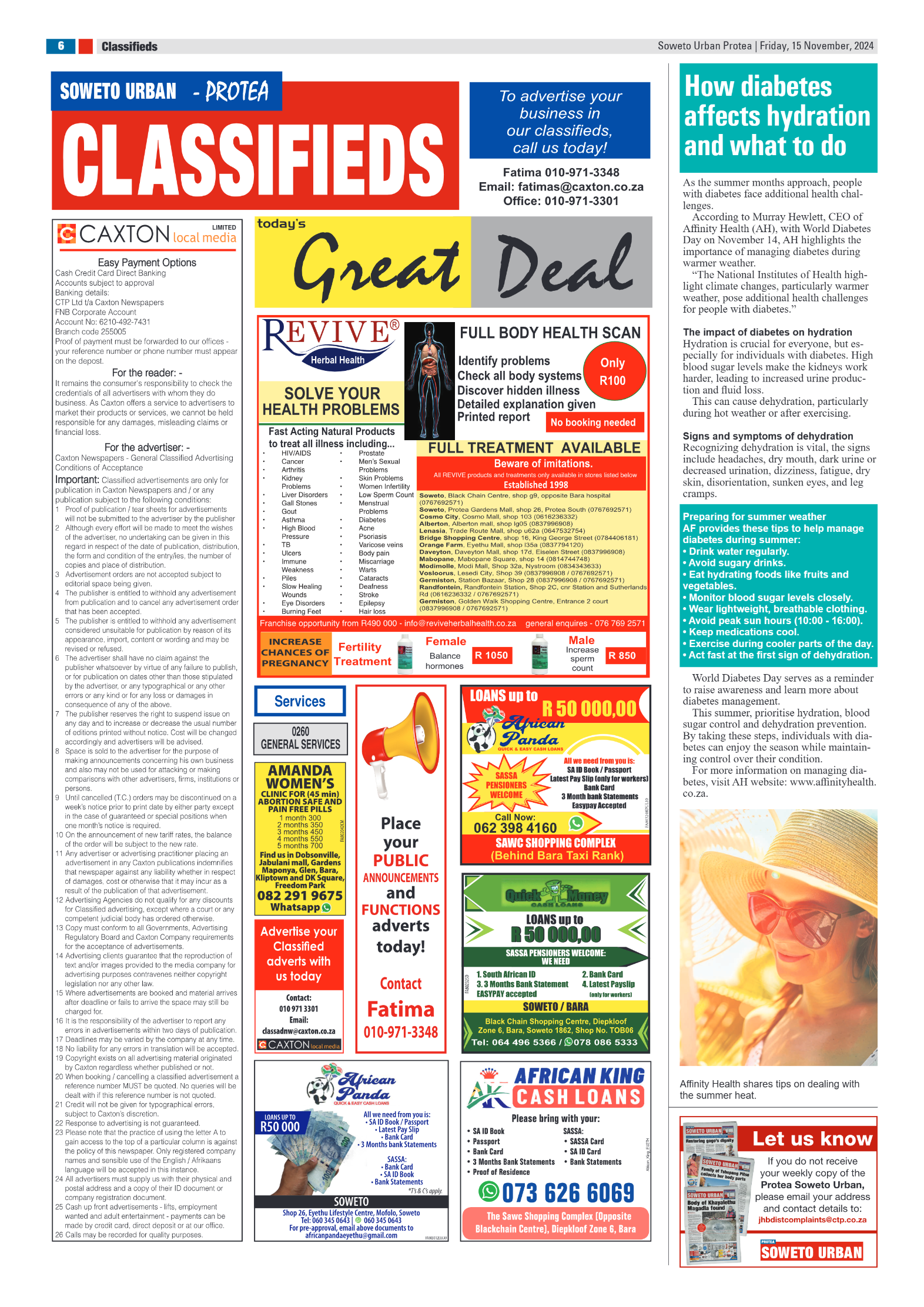 Protea: 15 November 2024 page 6
