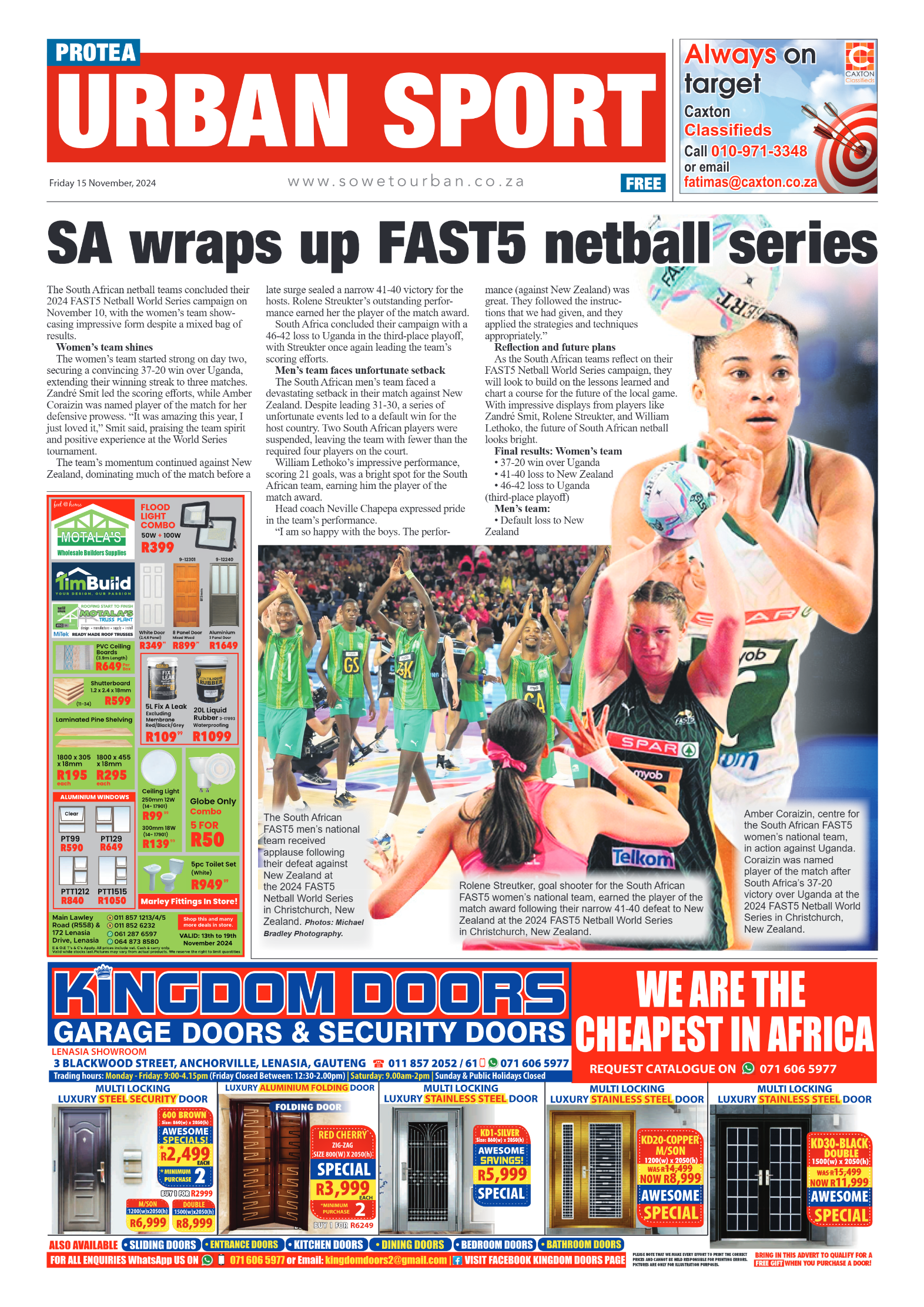 Protea: 15 November 2024 page 8