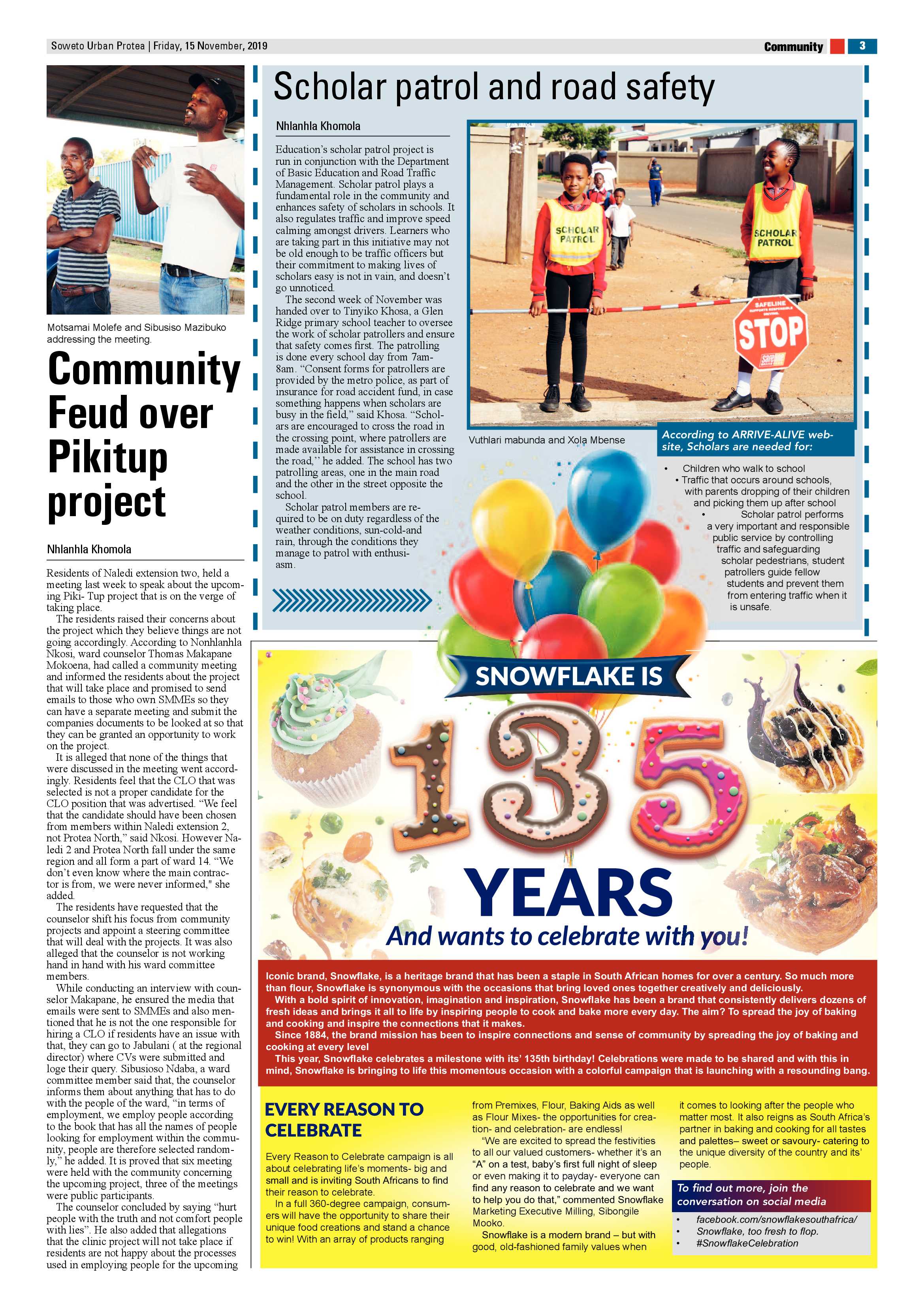 Protea News – November 15, 2019 page 3