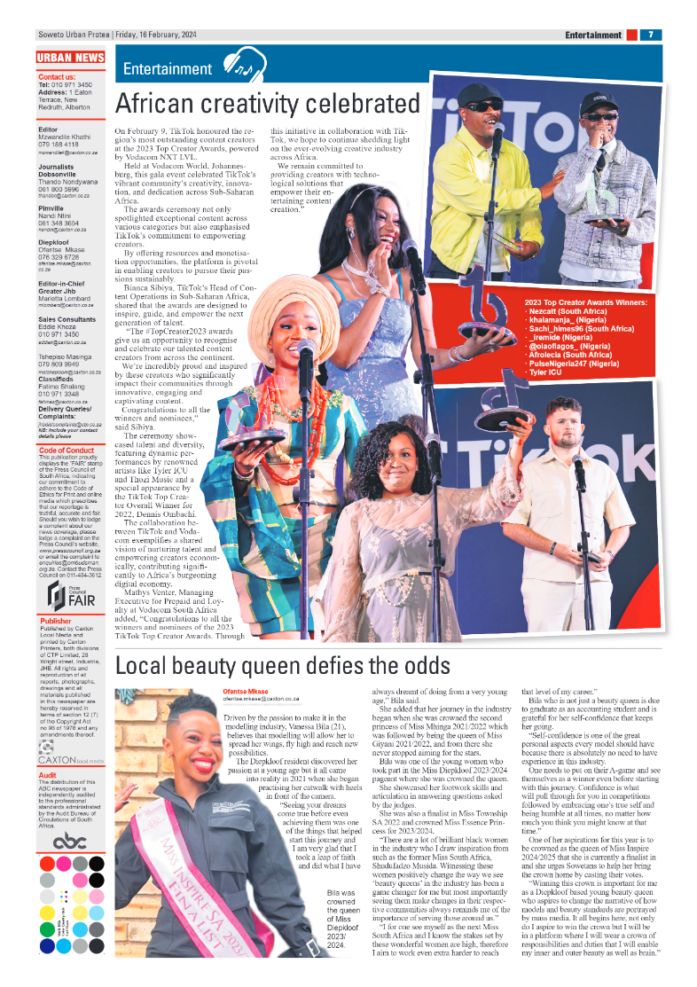 Protea: 16 February 2024 page 7