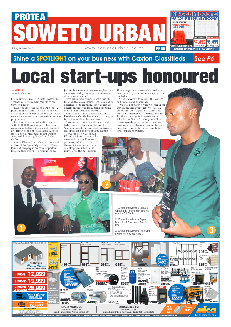 Protea: 16 June 2023 page 1