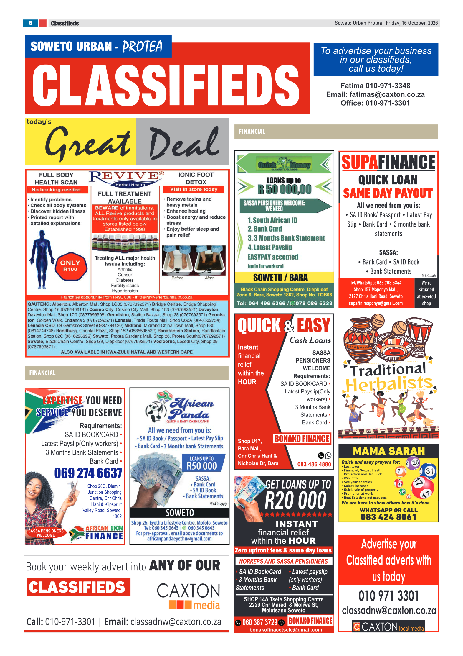 Protea 16 October 2026 page 6