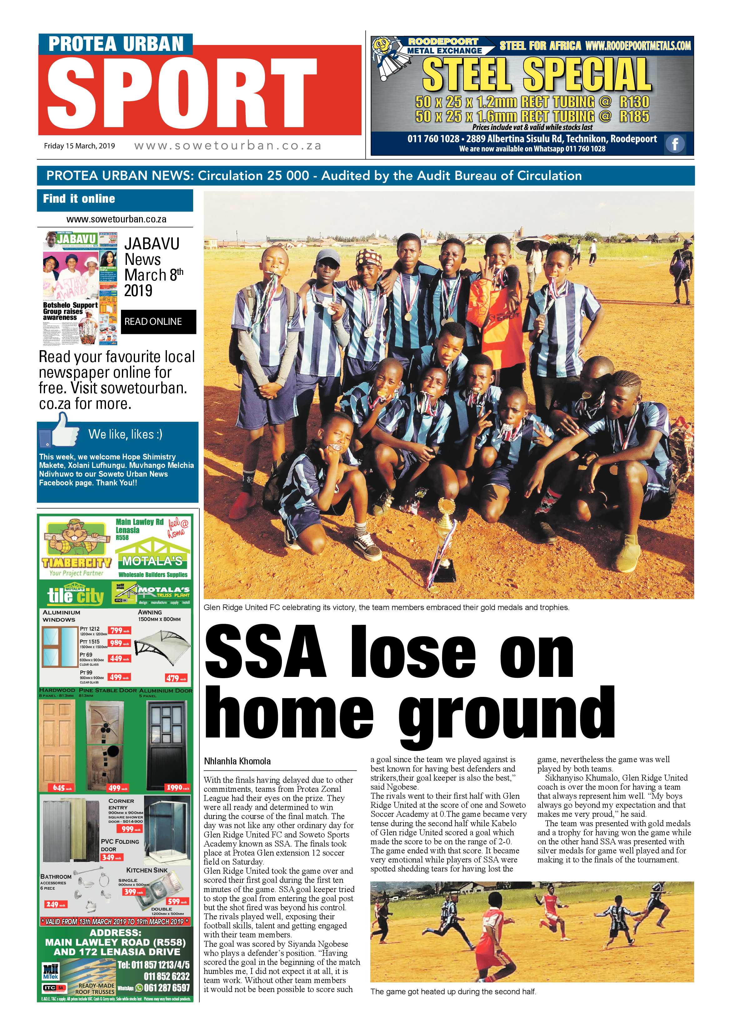 Protea News – March 16 , 2019 page 16