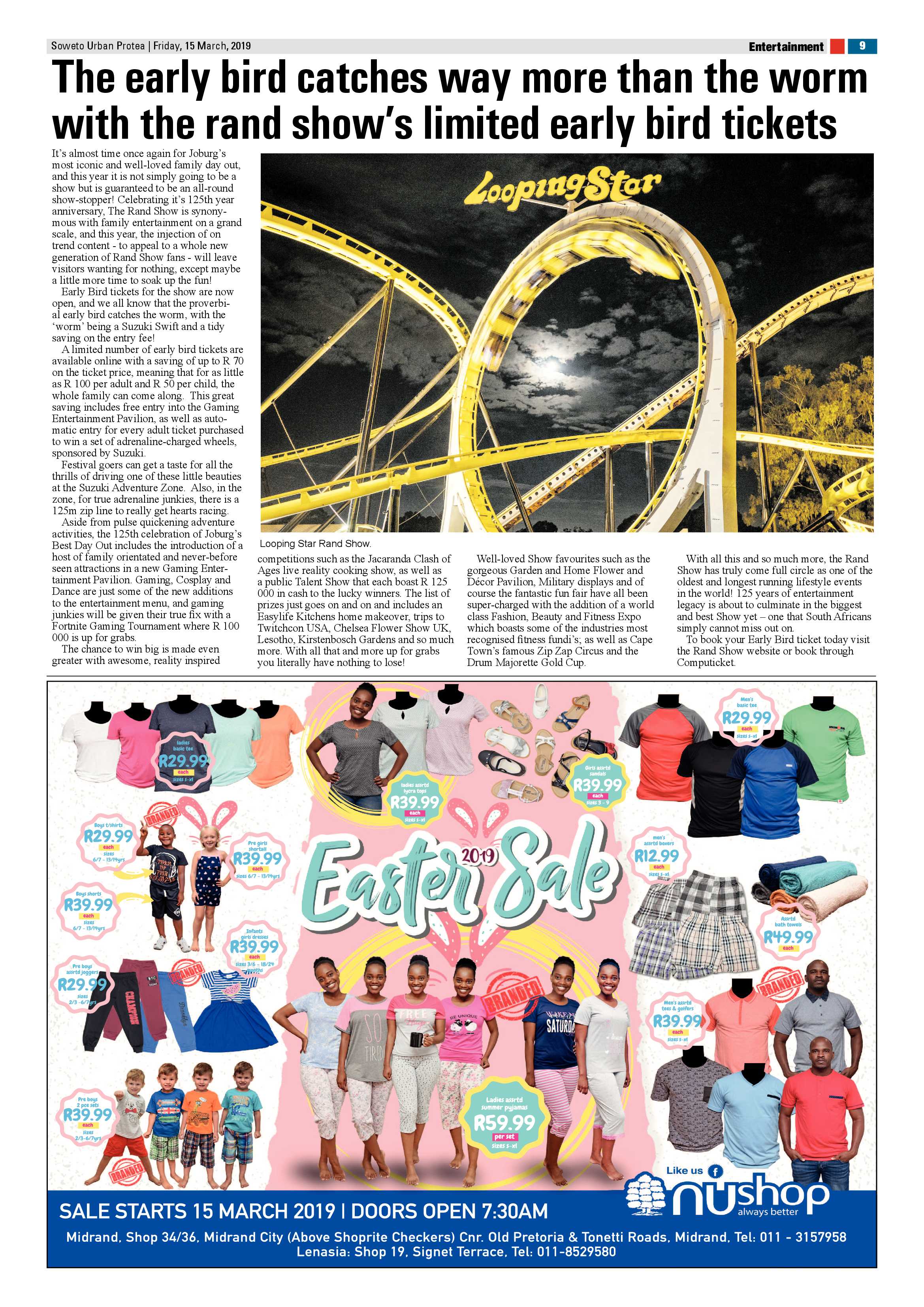 Protea News – March 16 , 2019 page 9