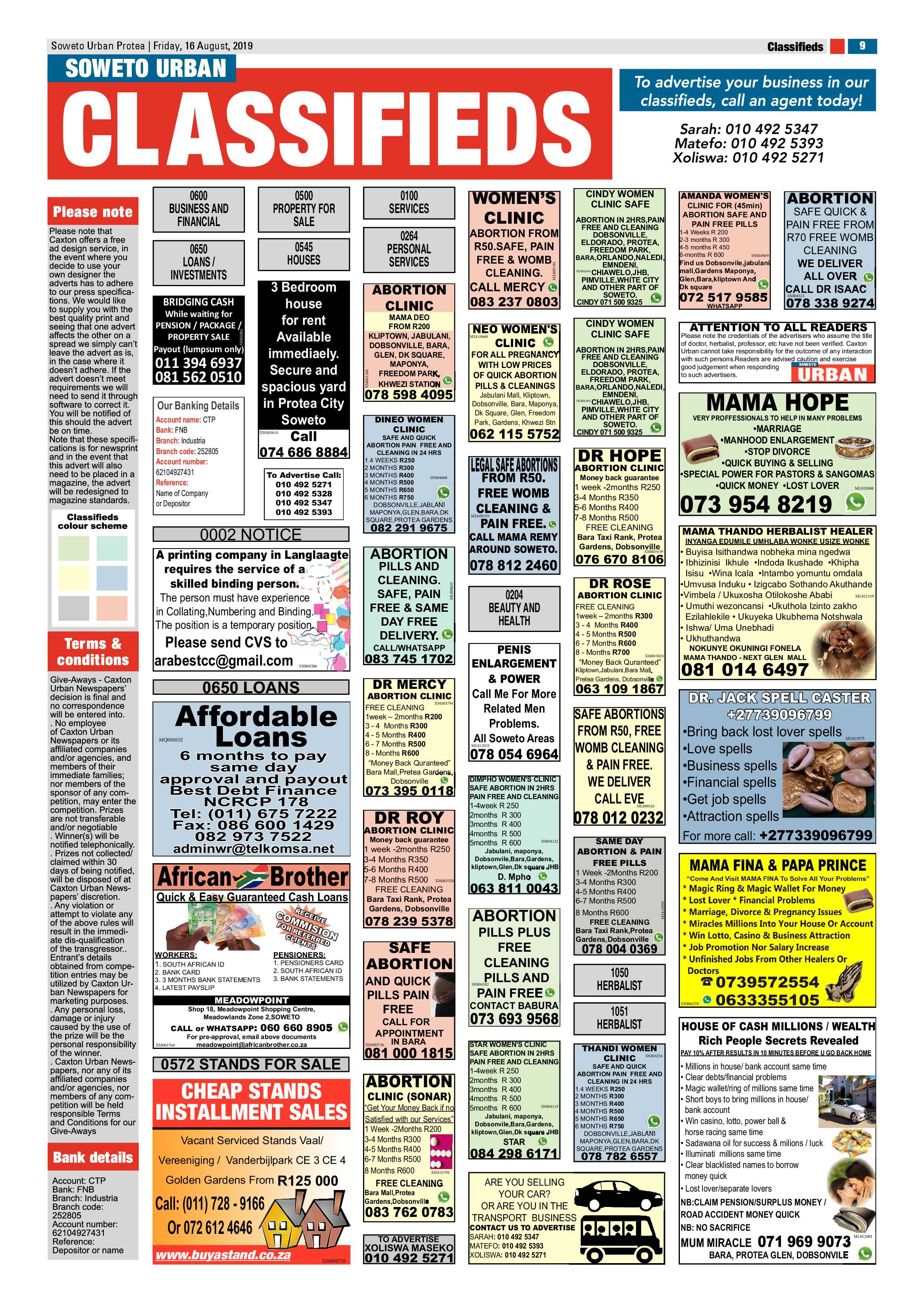 Protea News – August 16, 2019 page 9