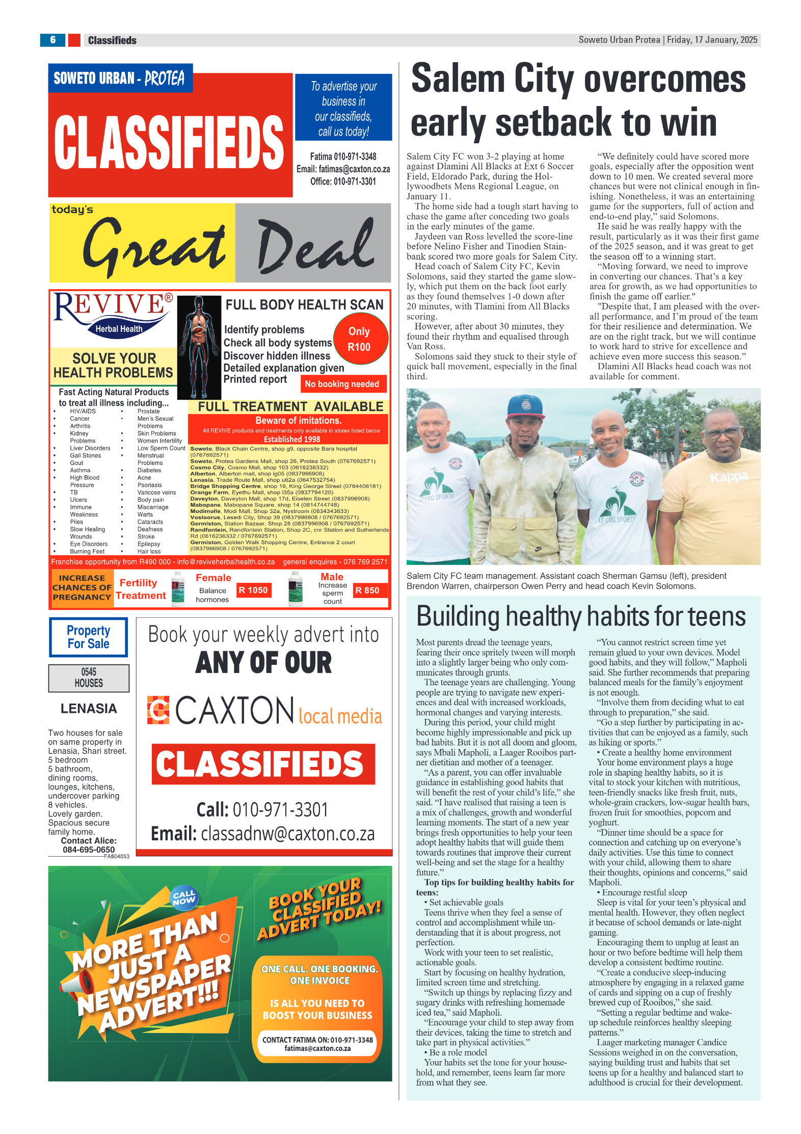 Protea: 17 January 2025 page 6