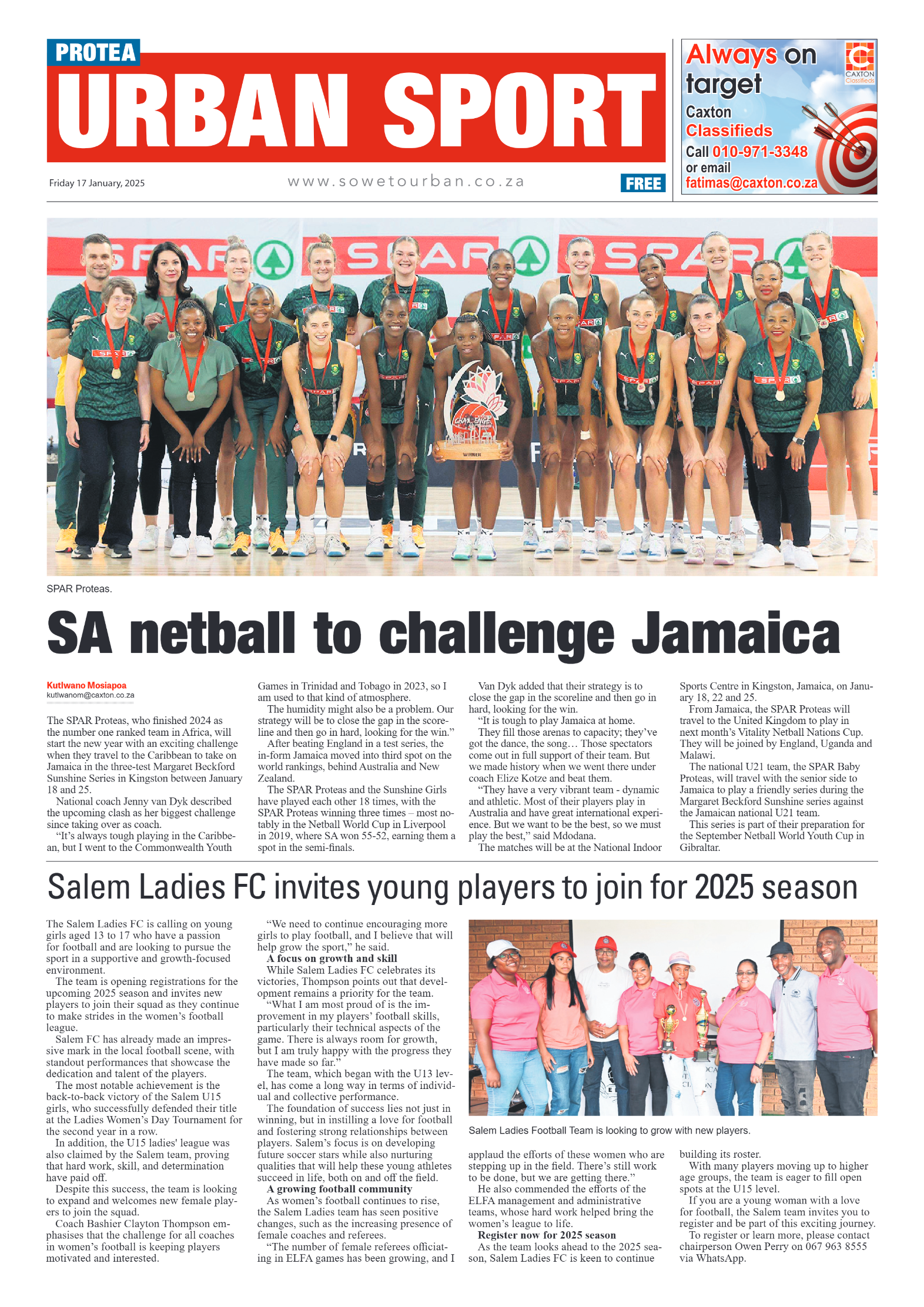 Protea: 17 January 2025 page 8