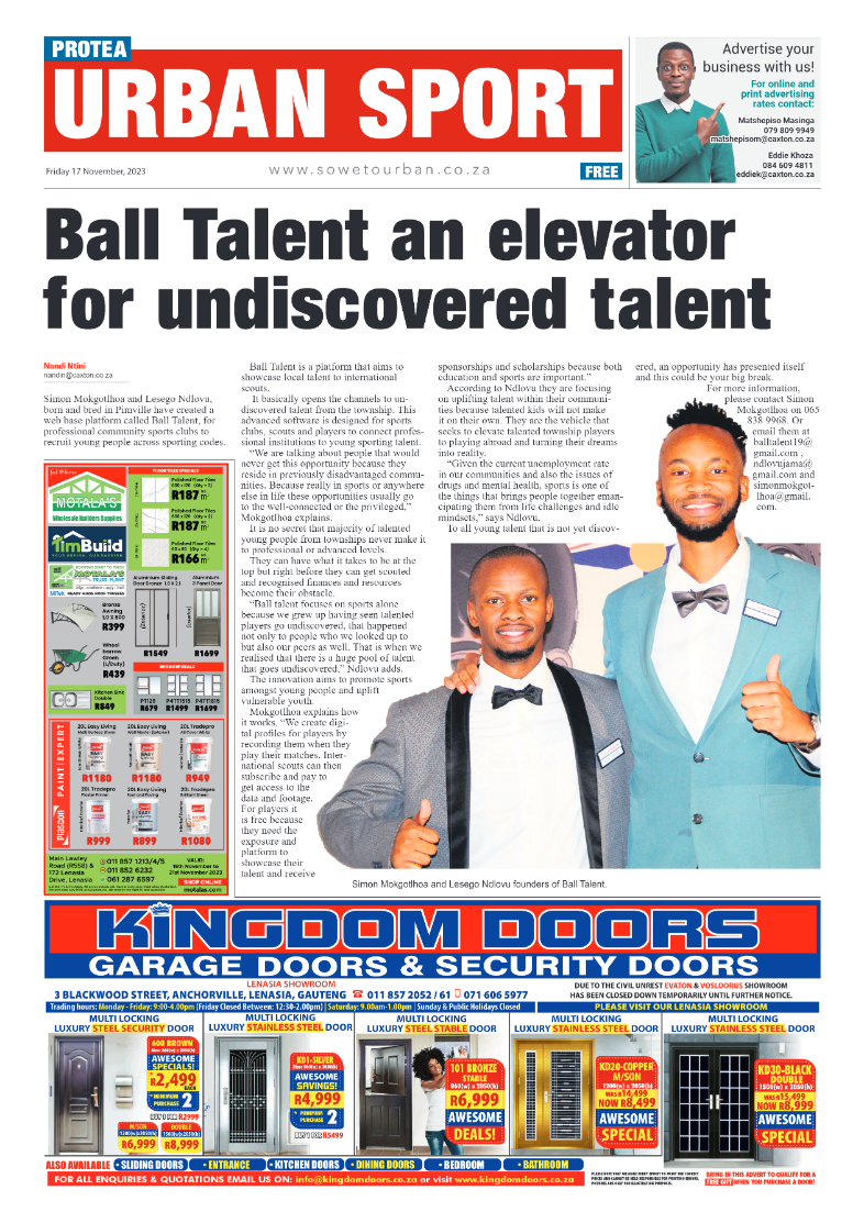 Protea: 17 November 2023 page 8