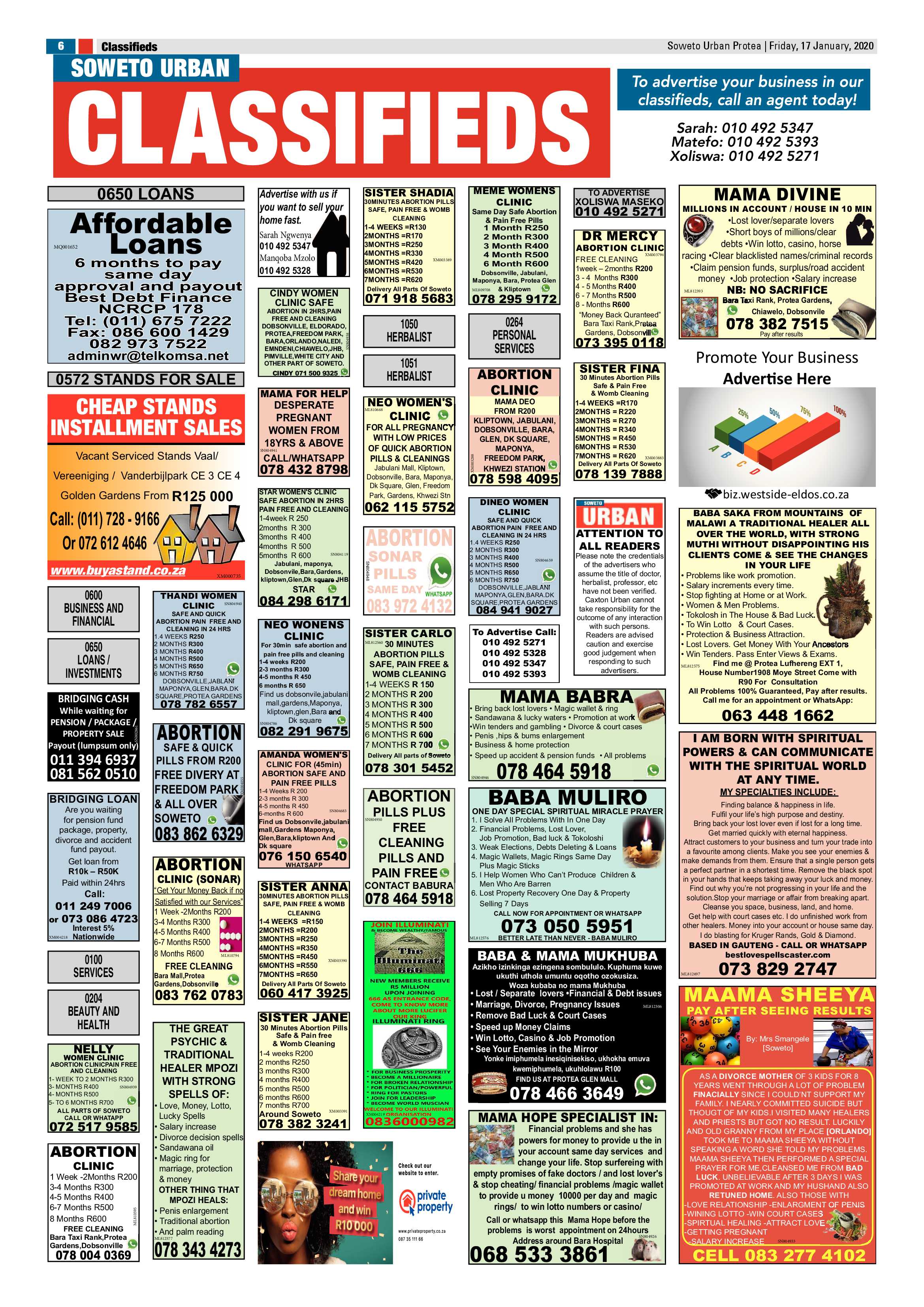 Protea News – January 17, 2020 page 6