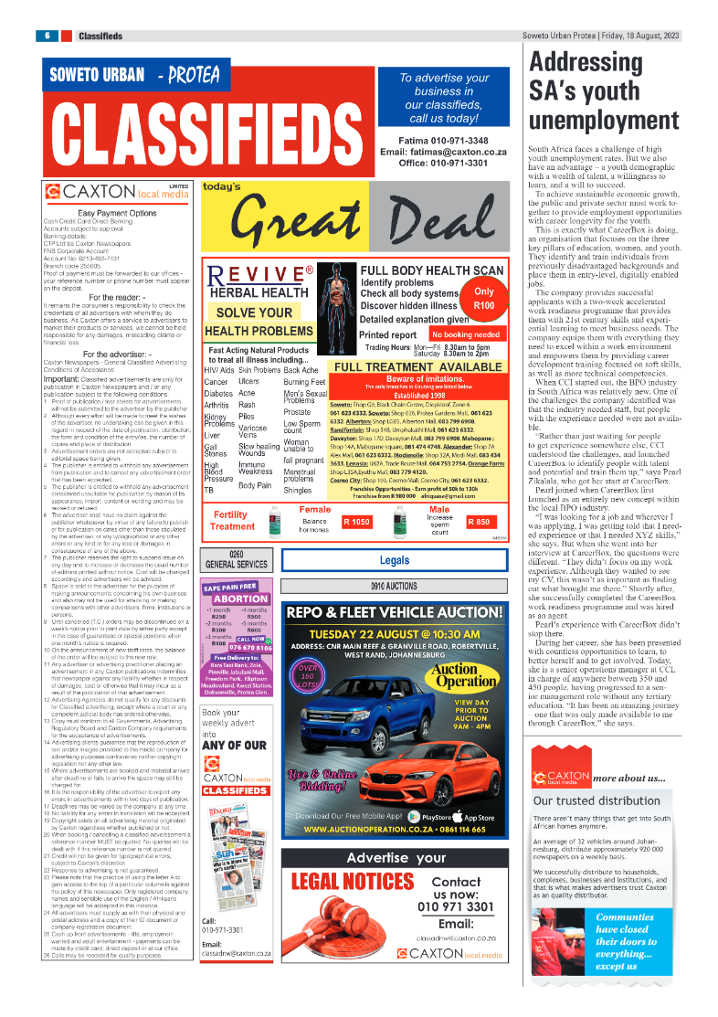 Protea: 18 August 2023 page 6