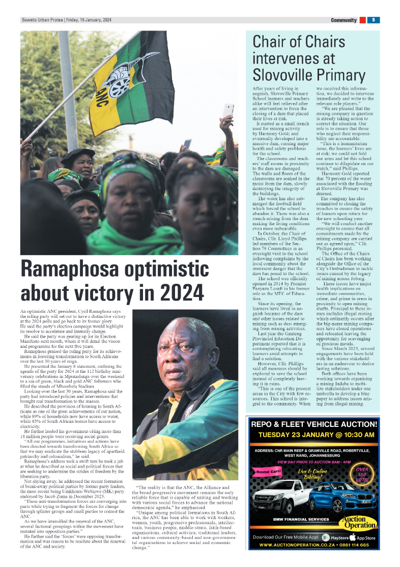 Protea: 19 January 2024 page 5