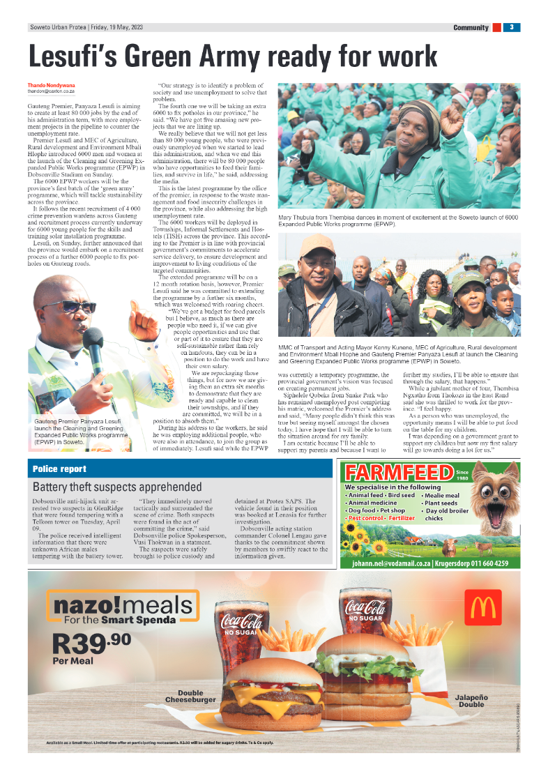 Protea: 19 May 2023 page 3