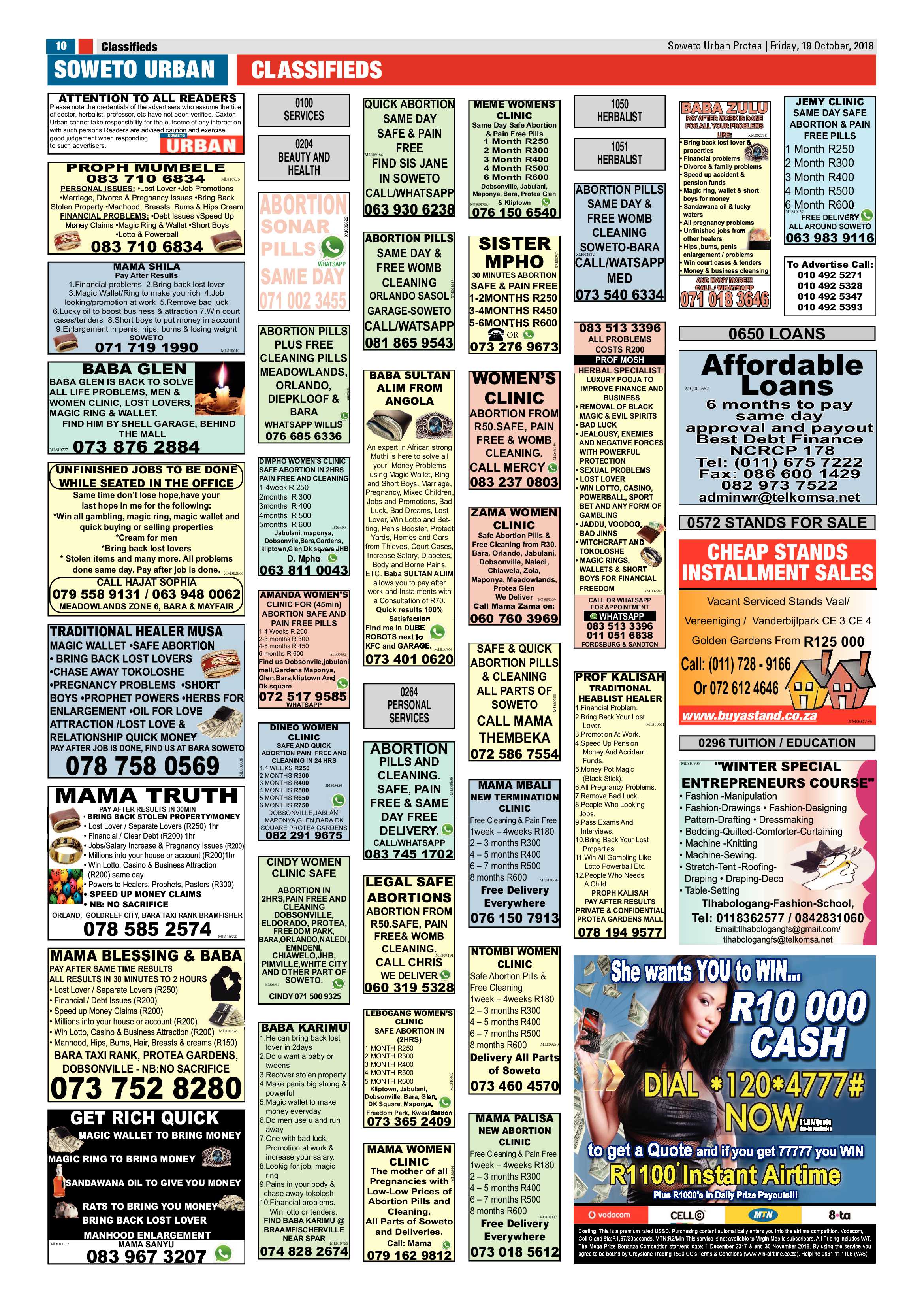 Protea – October 19, 2018 issue page 10