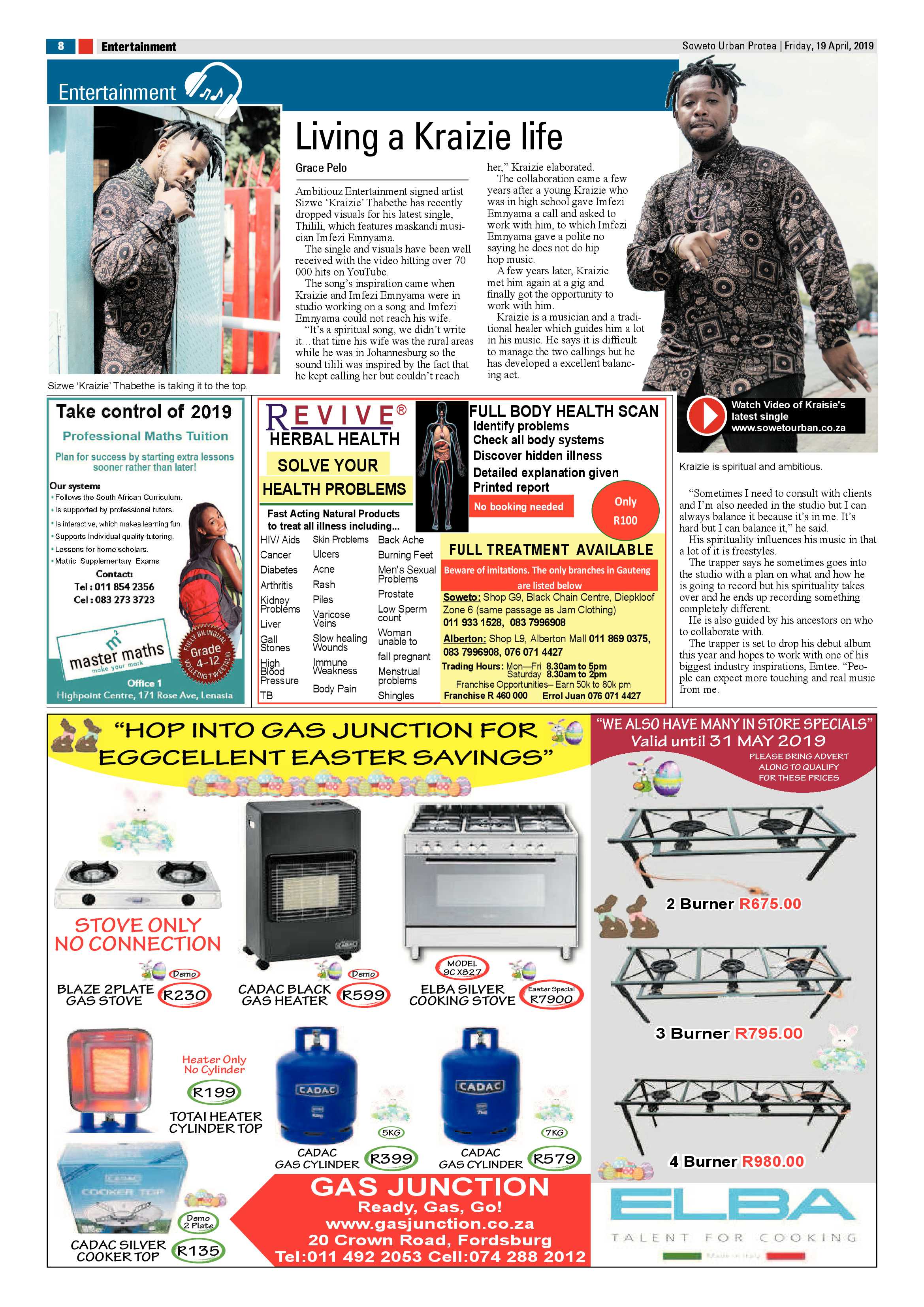 Protea News – April 19 , 2019 page 8