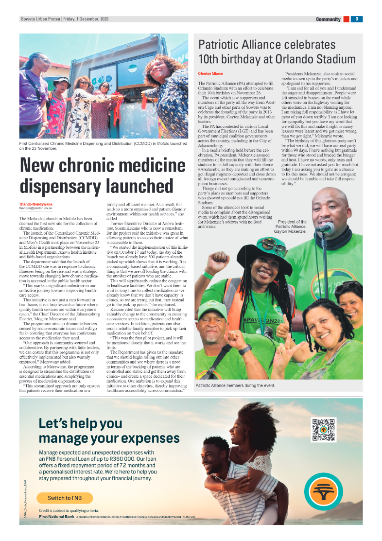 Protea: 1 December 2023 page 3