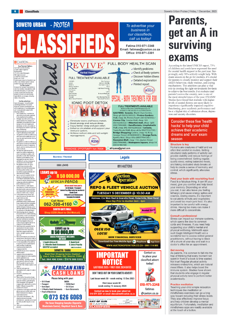 Protea: 1 December 2023 page 6