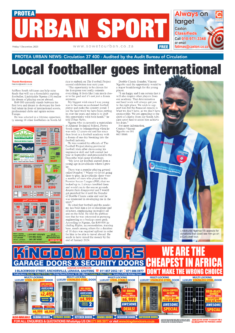 Protea: 1 December 2023 page 8