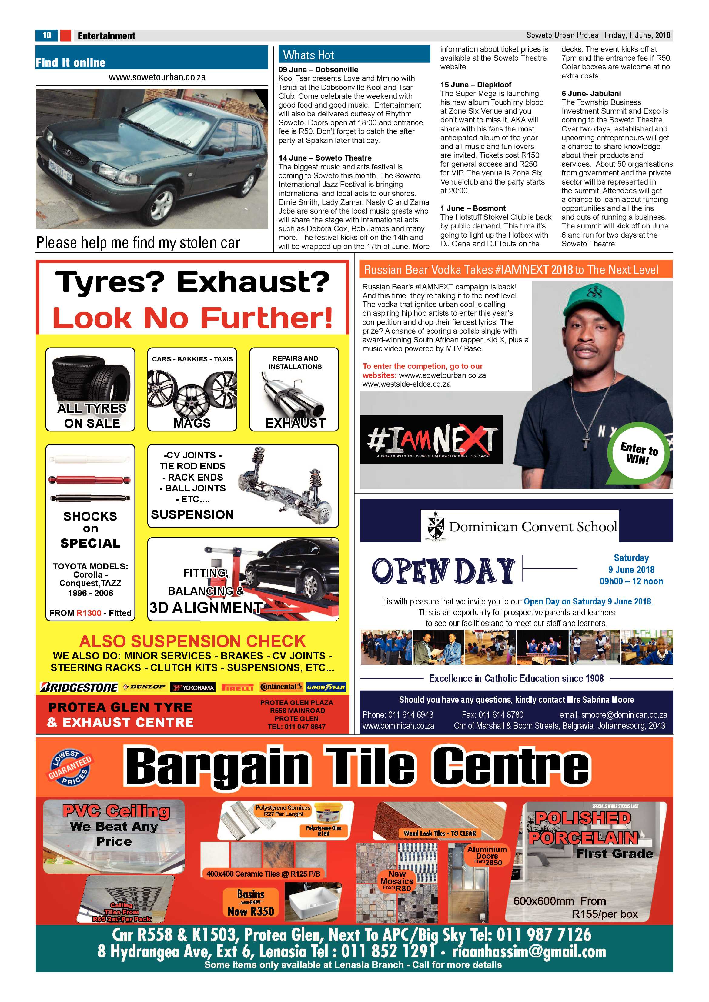 Protea – June 1, 2018 issue page 10