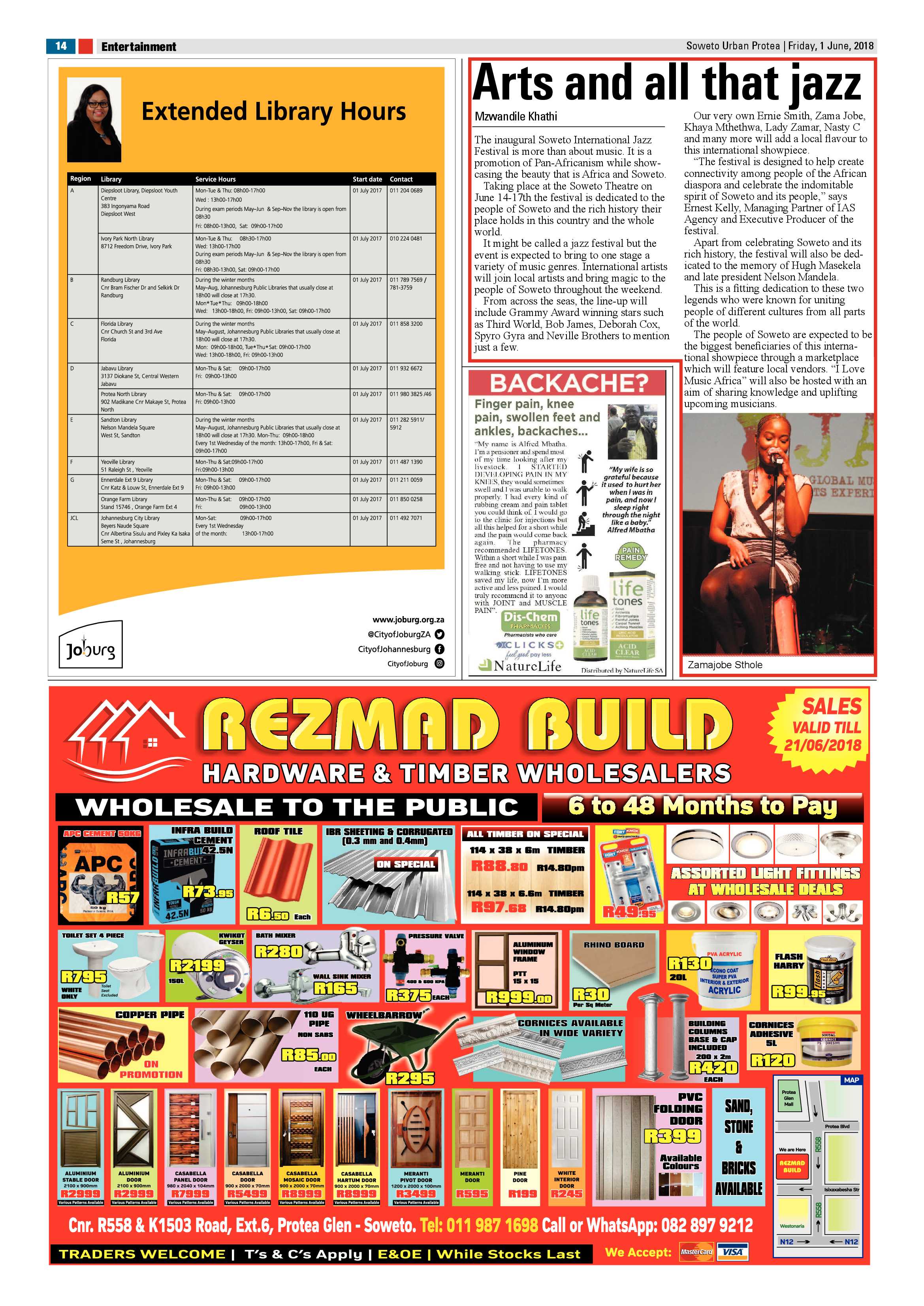 Protea – June 1, 2018 issue page 14