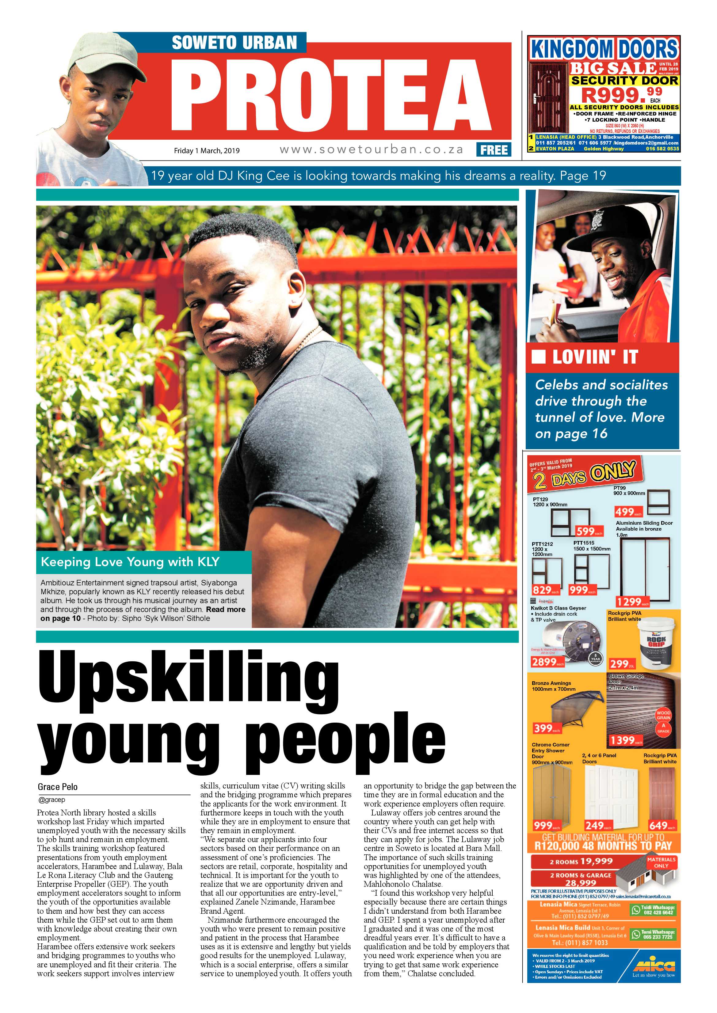 Protea News – March 1, 2019 page 1