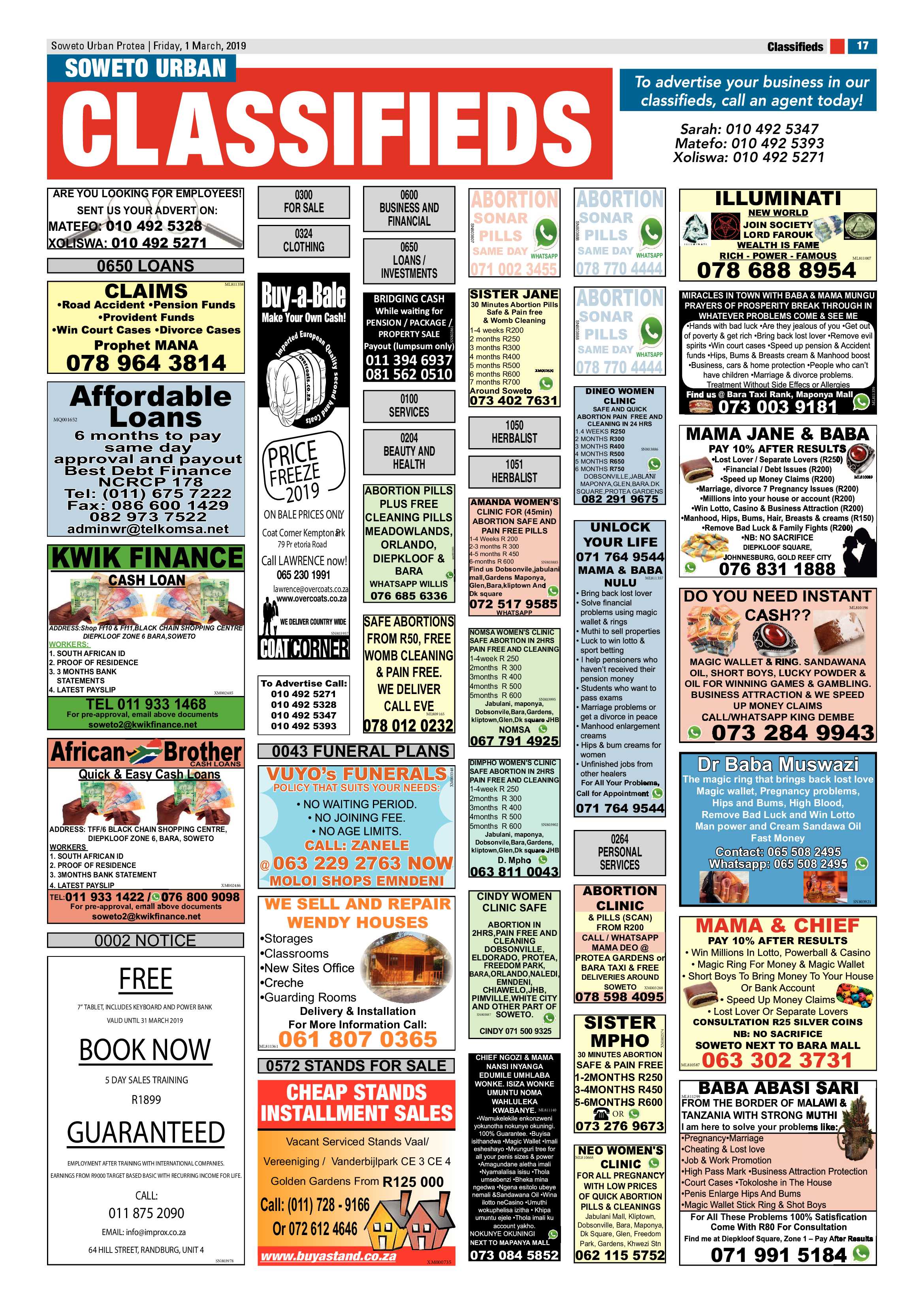 Protea News – March 1, 2019 page 17