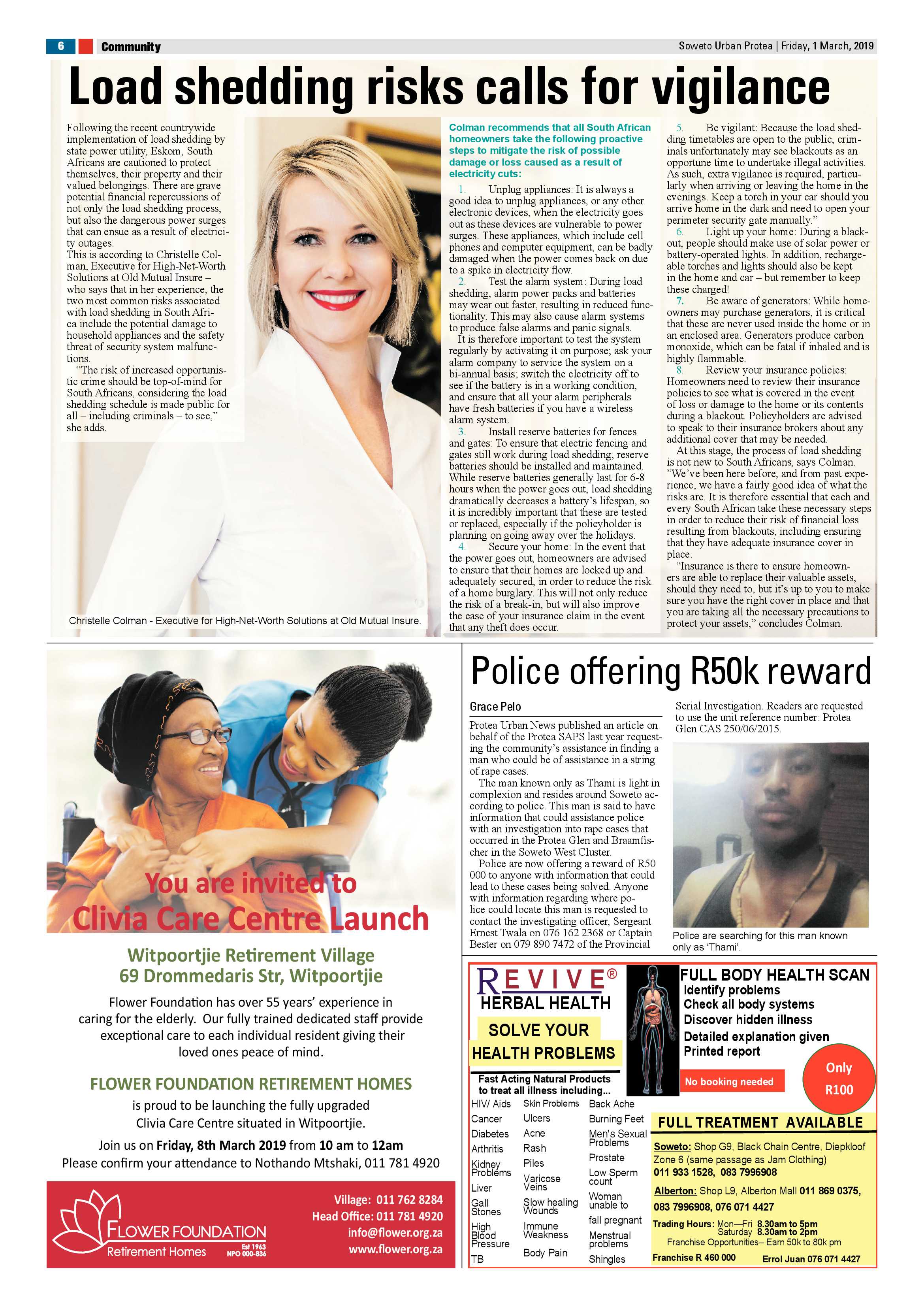 Protea News – March 1, 2019 page 6