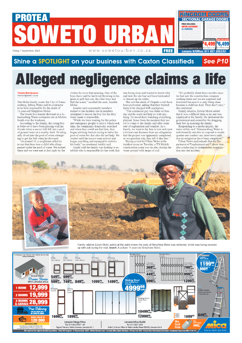 Protea: 01 September 2023 page 1