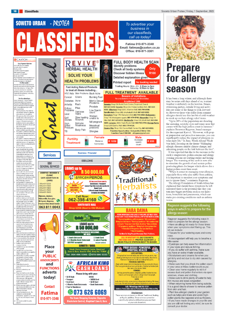 Protea: 01 September 2023 page 10