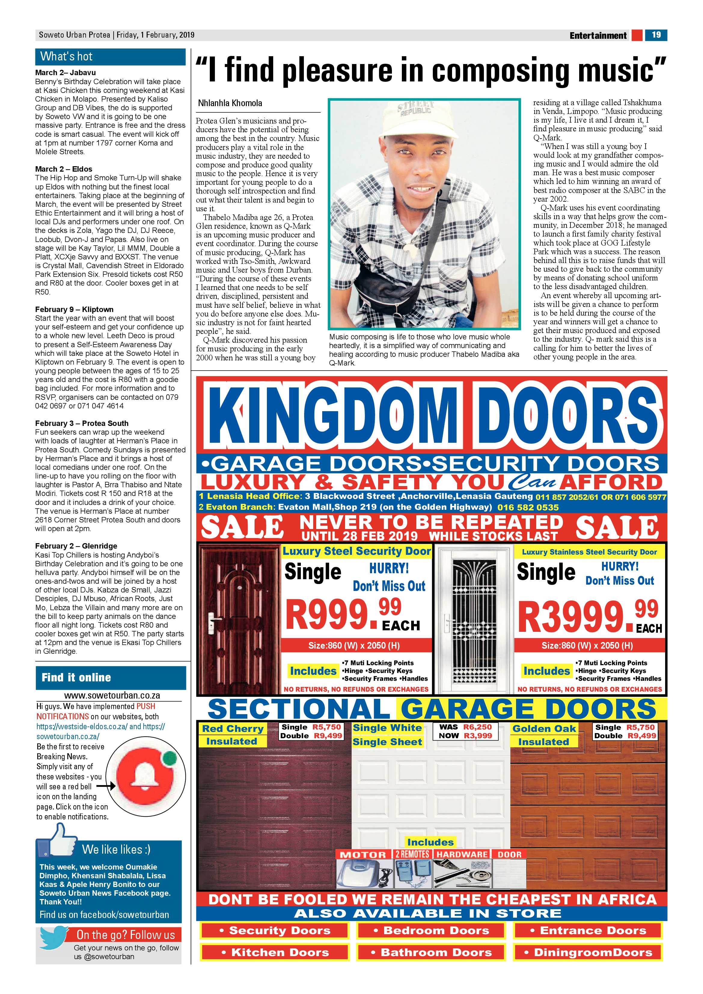 Protea News – February 1 page 19