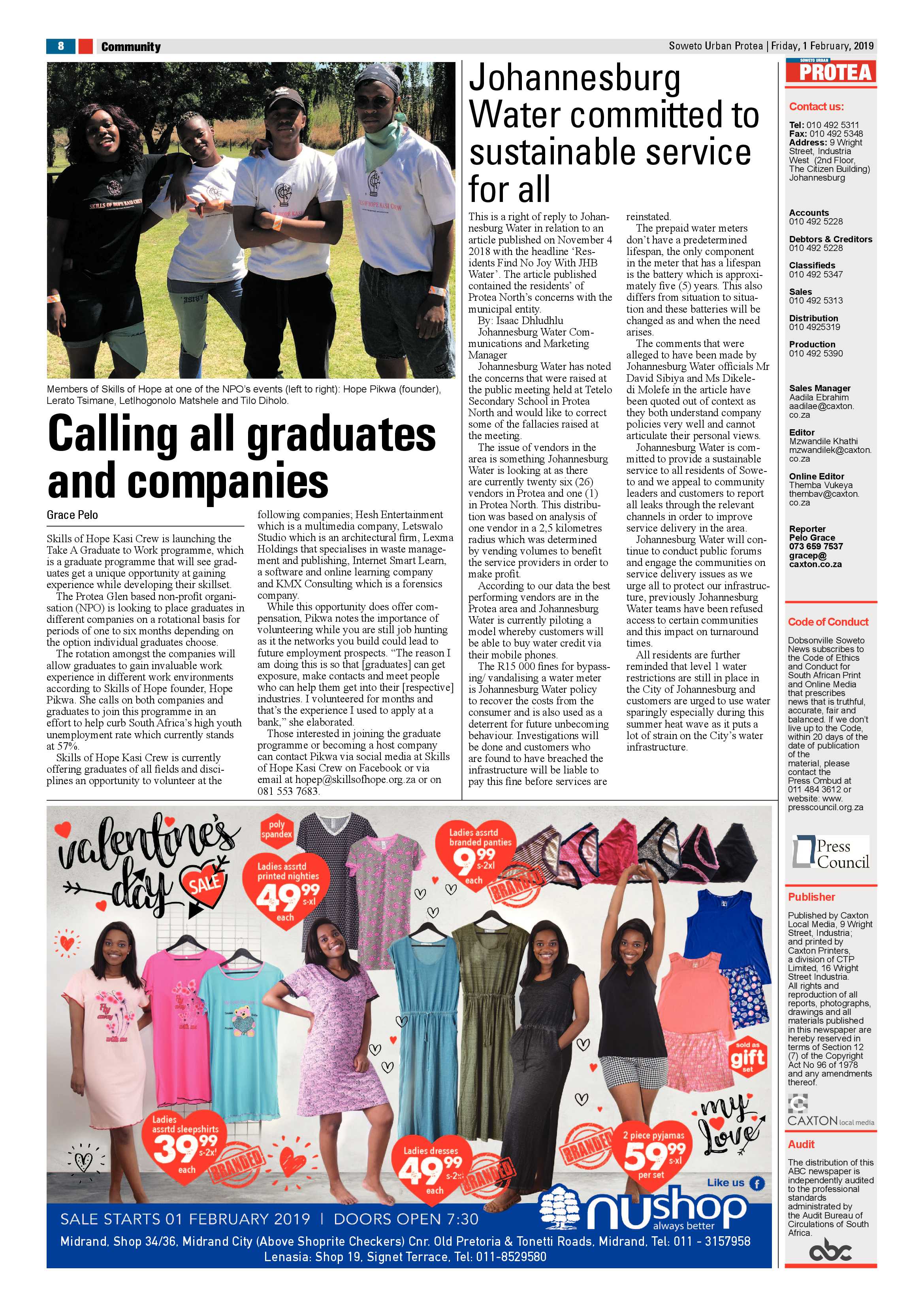 Protea News – February 1 page 8