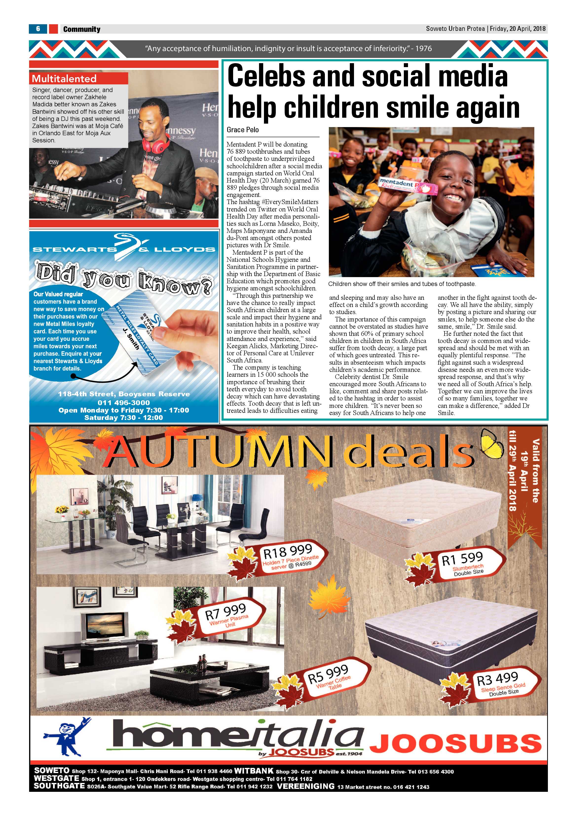 Protea – April 20, 2018 issue page 6
