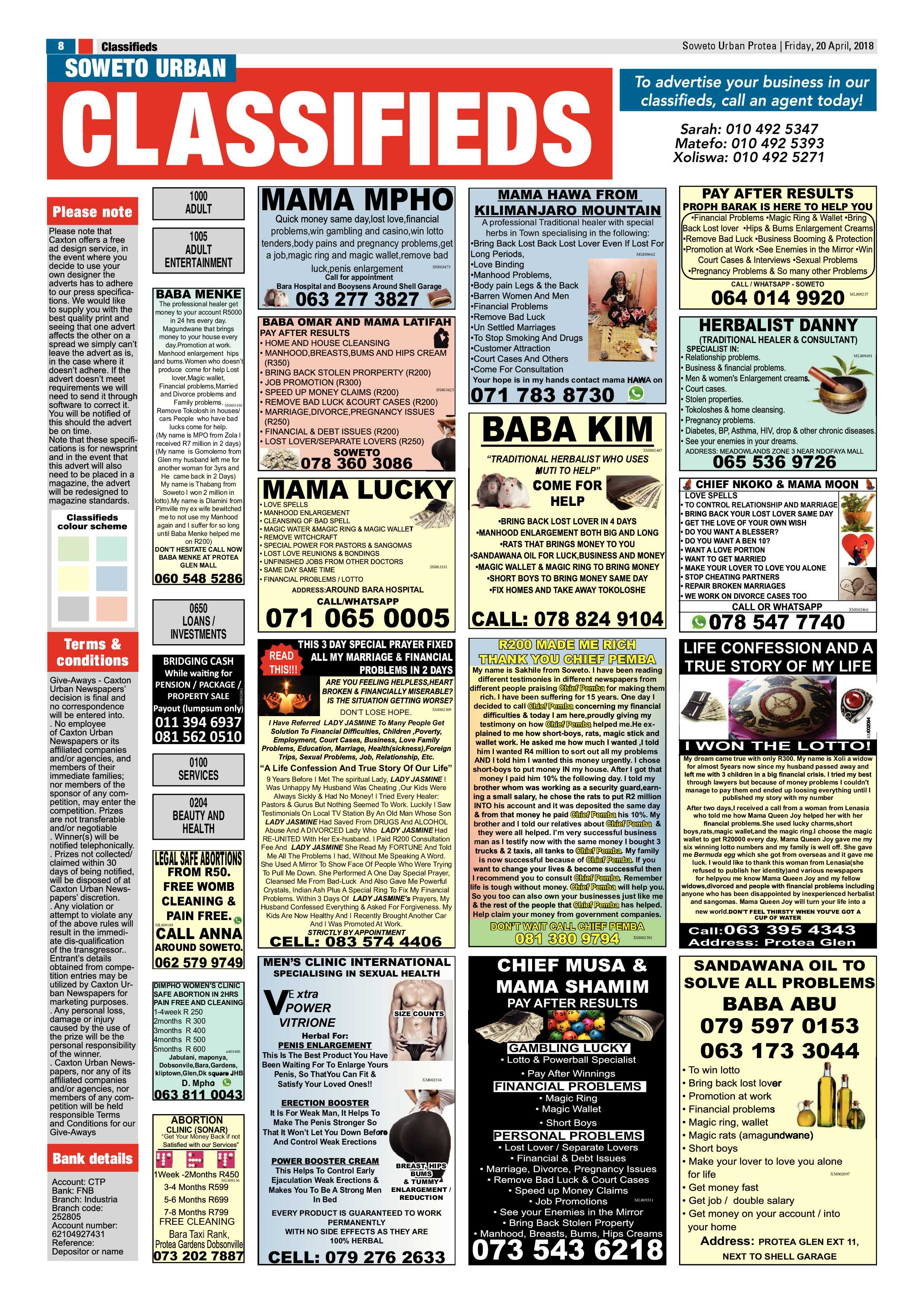 Protea – April 20, 2018 issue page 8