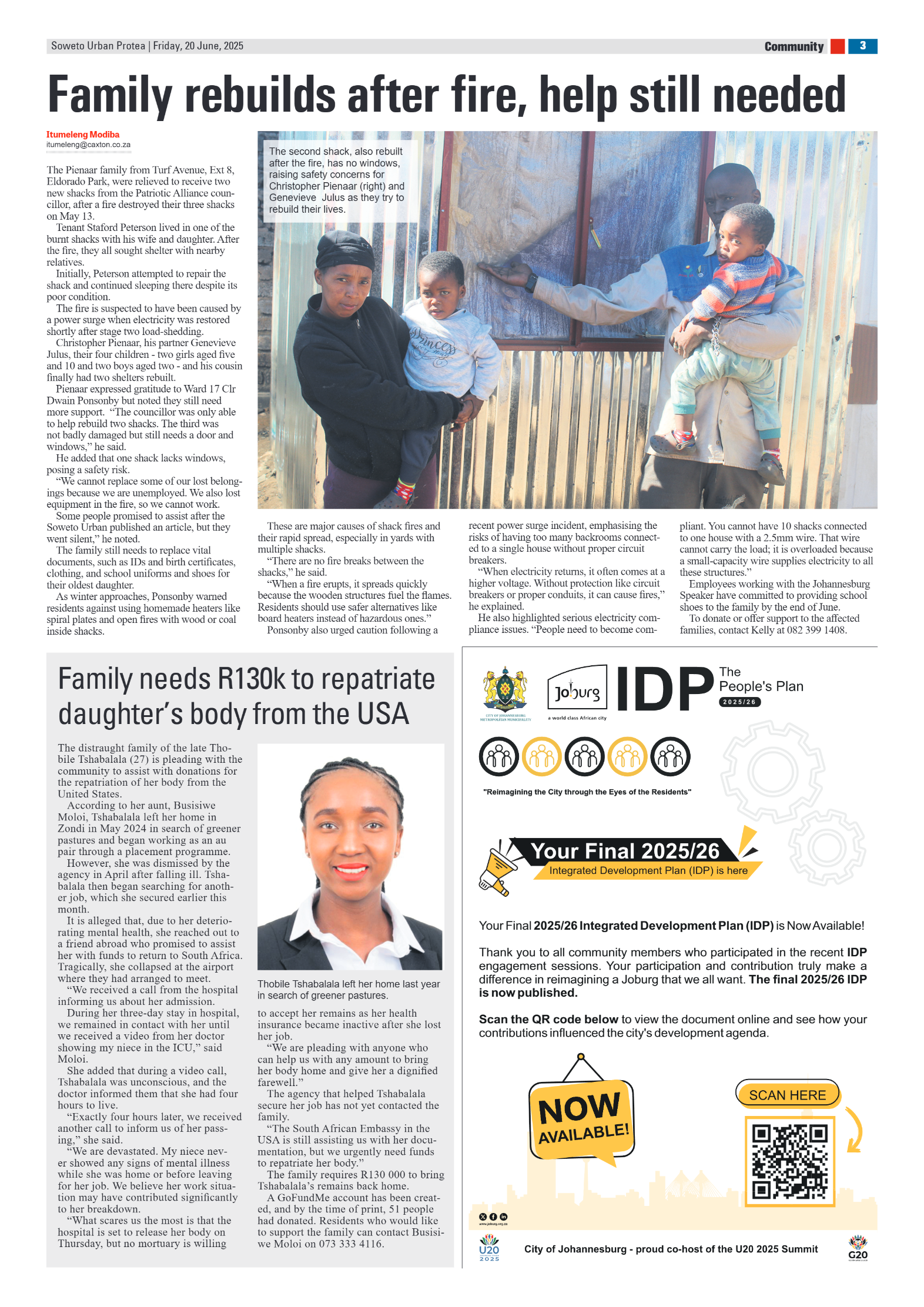 Protea: 20 June 2025 page 3