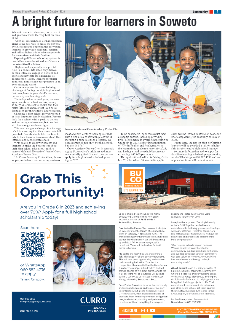Protea: 20 October 2023 page 3