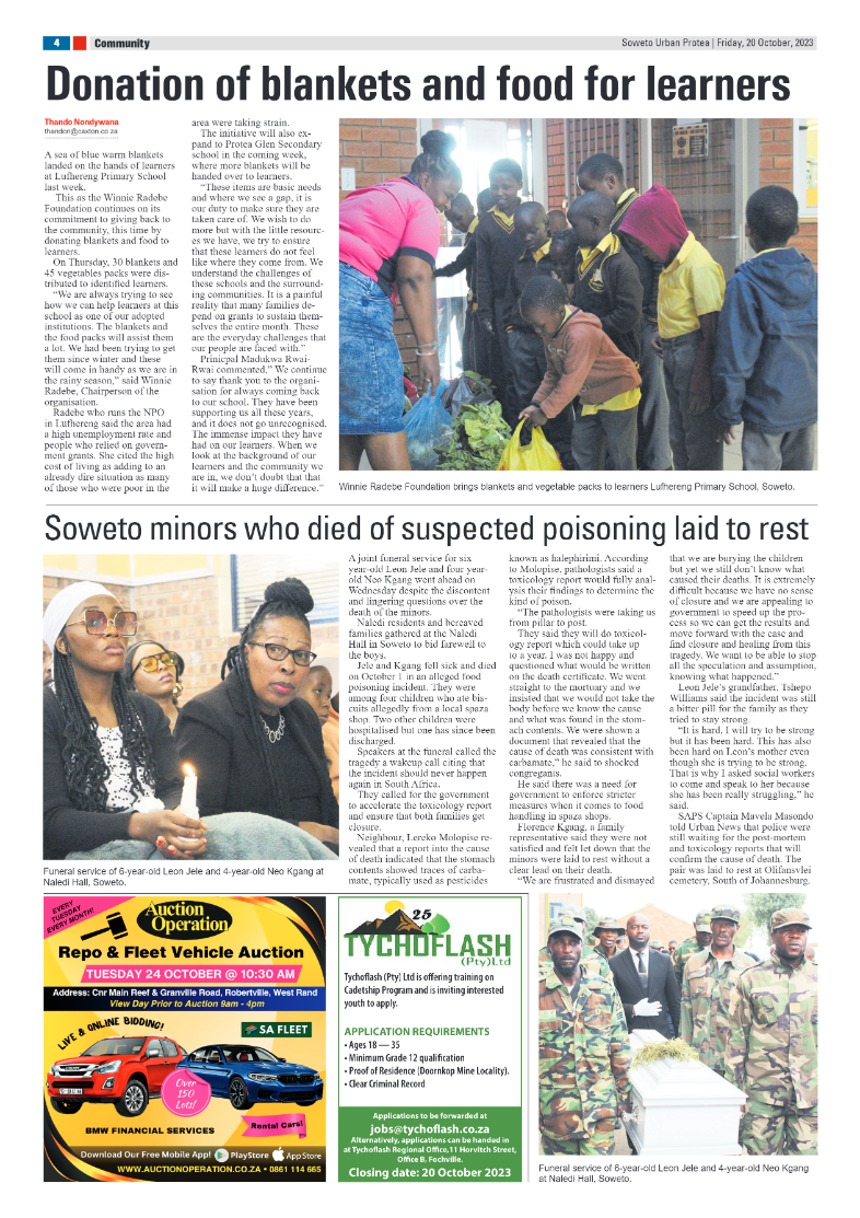 Protea: 20 October 2023 page 4
