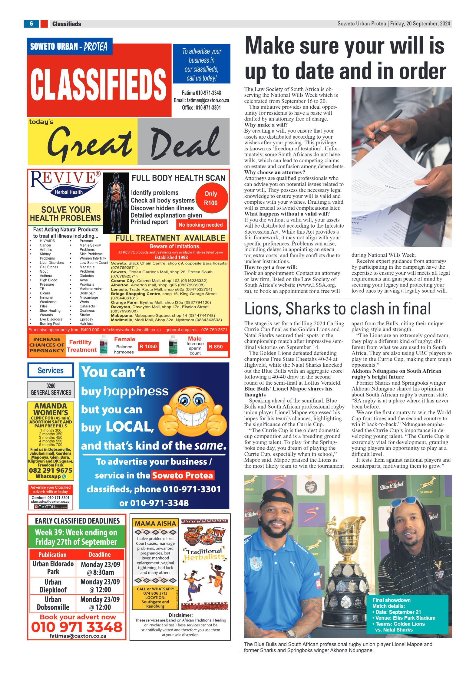 Protea: 20 September 2024 page 6