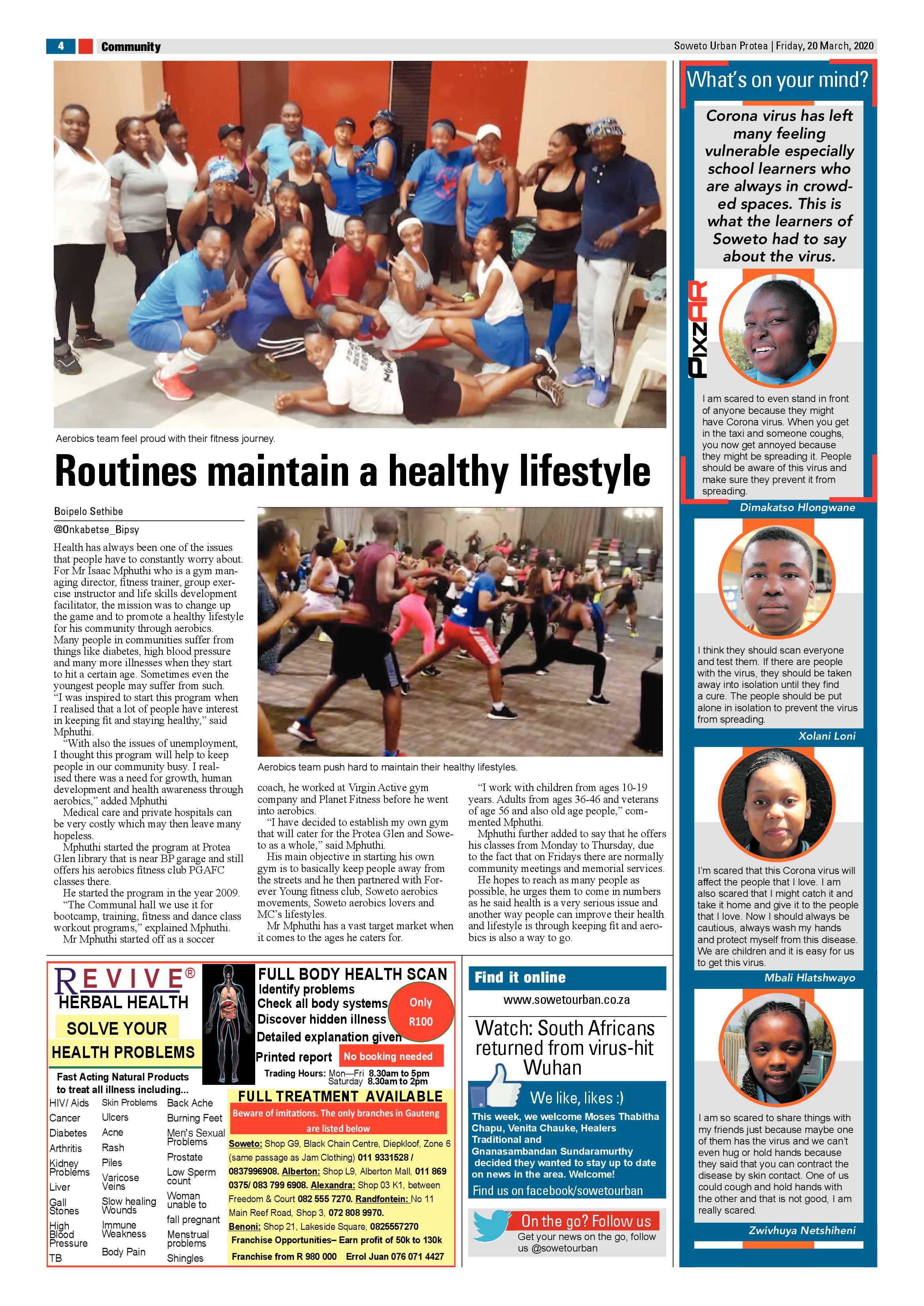 Protea March 20, 2020 page 4