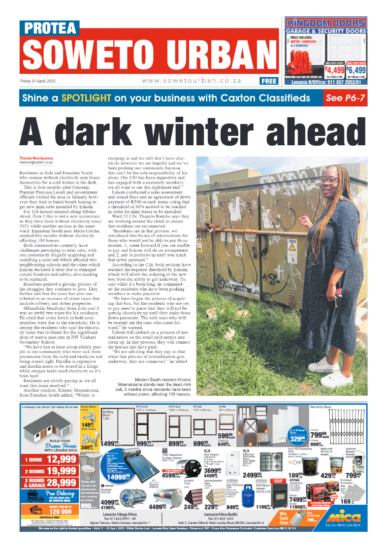 Protea: 21 April 2023 page 1