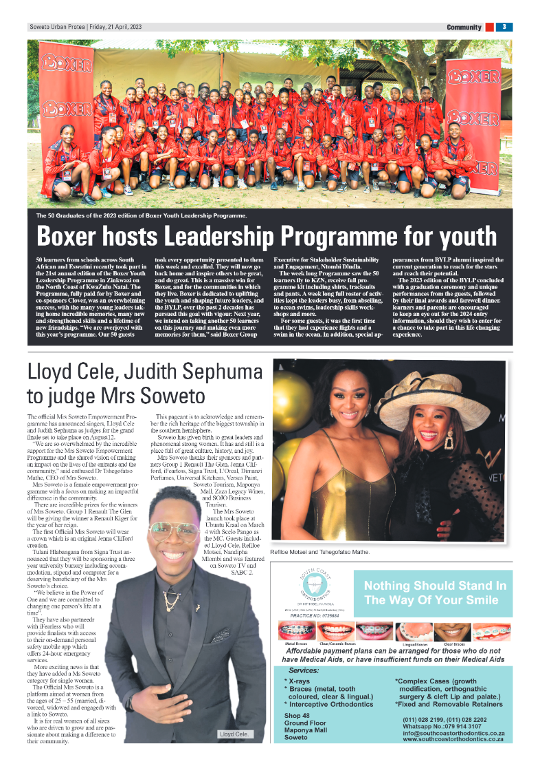 Protea: 21 April 2023 page 3