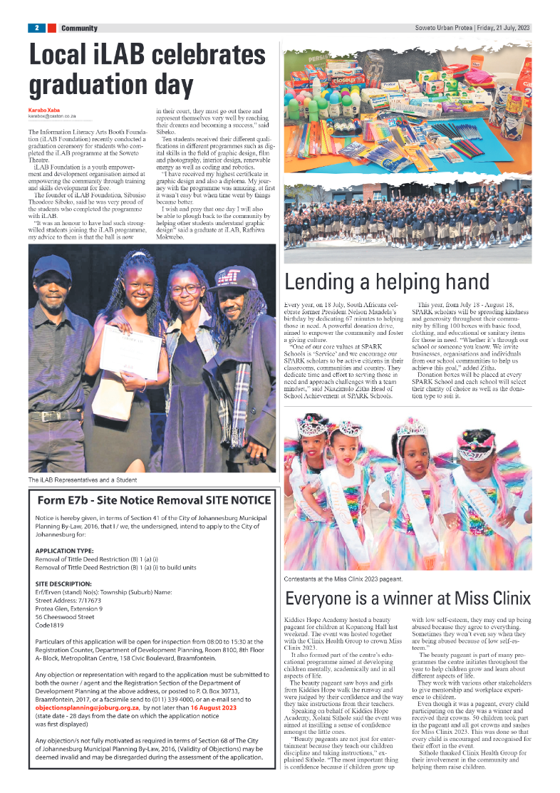 Protea: 21 July 2023 page 2