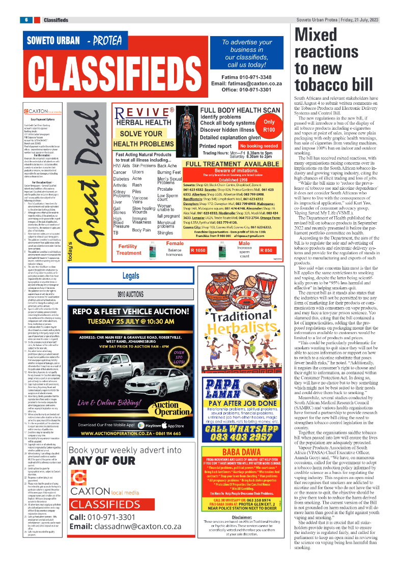 Protea: 21 July 2023 page 6