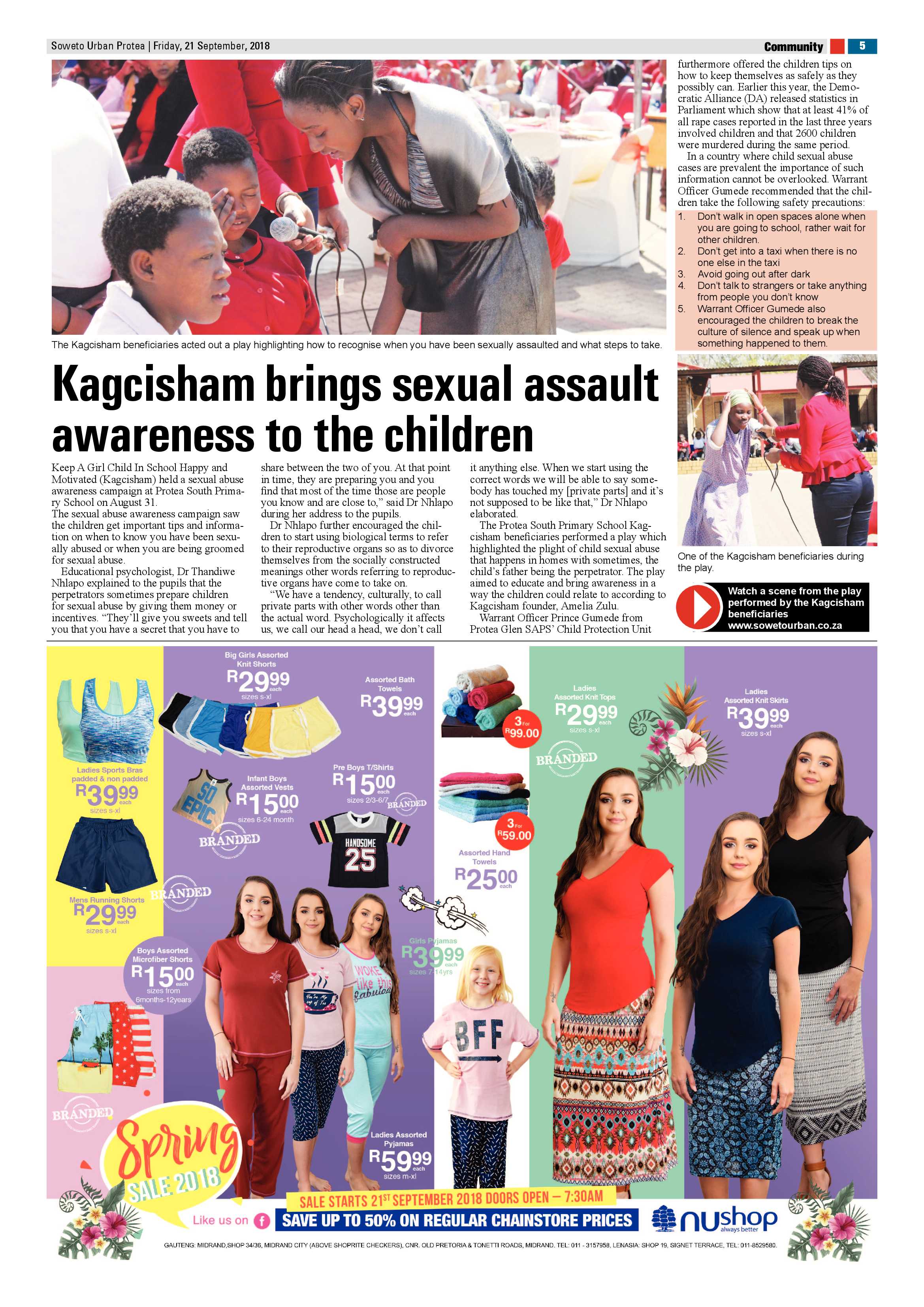 Protea – September 21, 2018 issue page 5