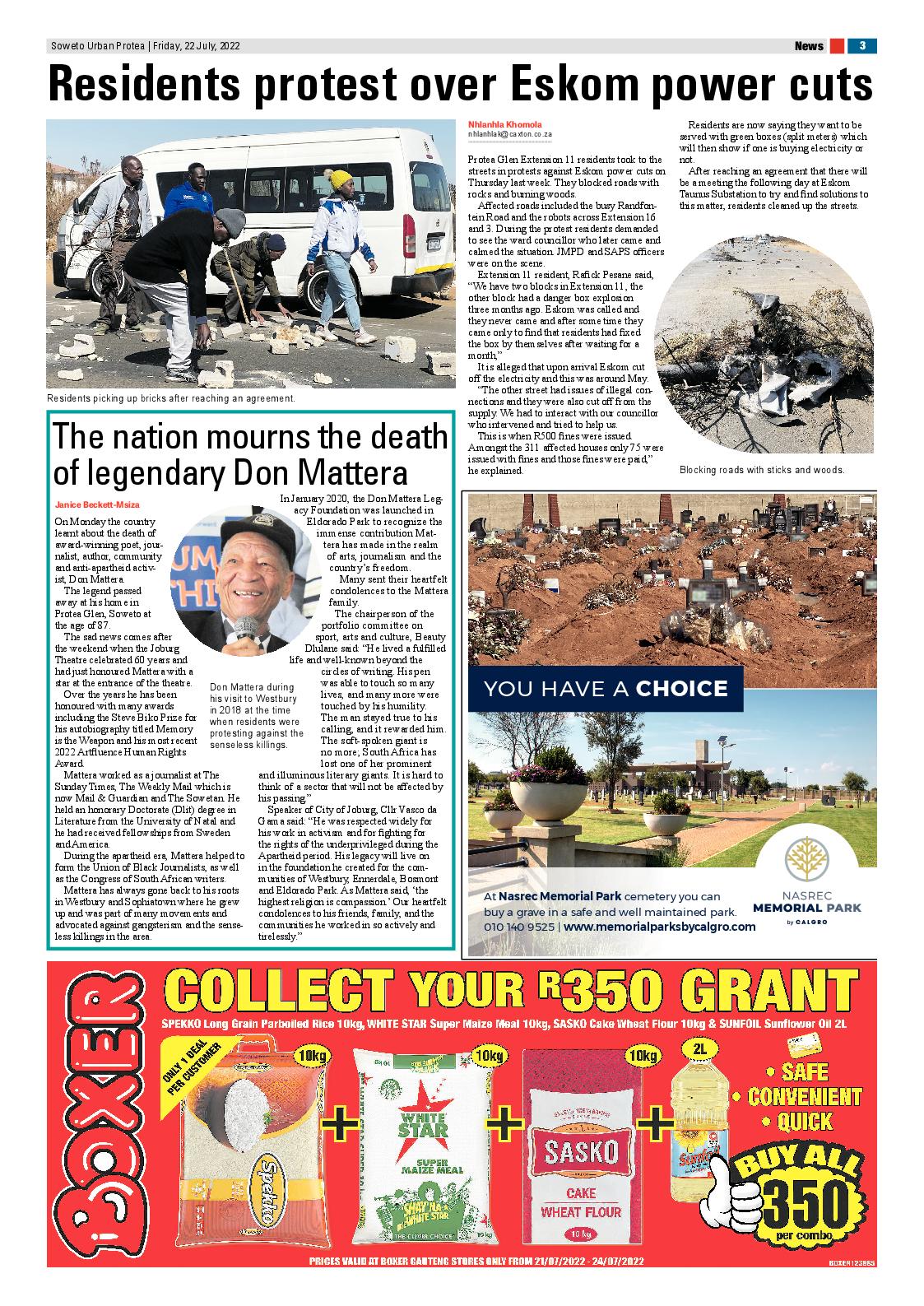 Protea 22 July 2022 page 3