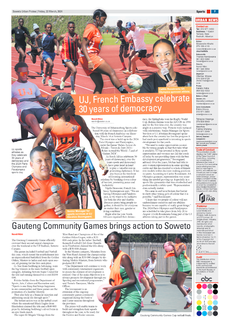 Protea: 22 March 2024 page 7
