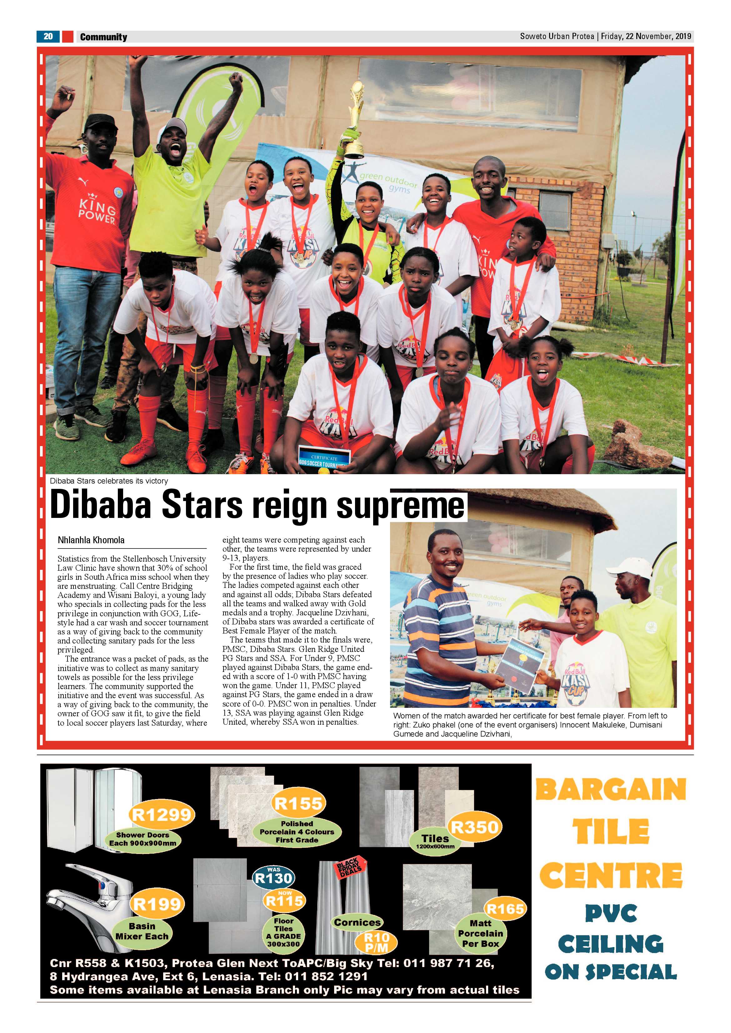 Protea News – November 22, 2019 page 20